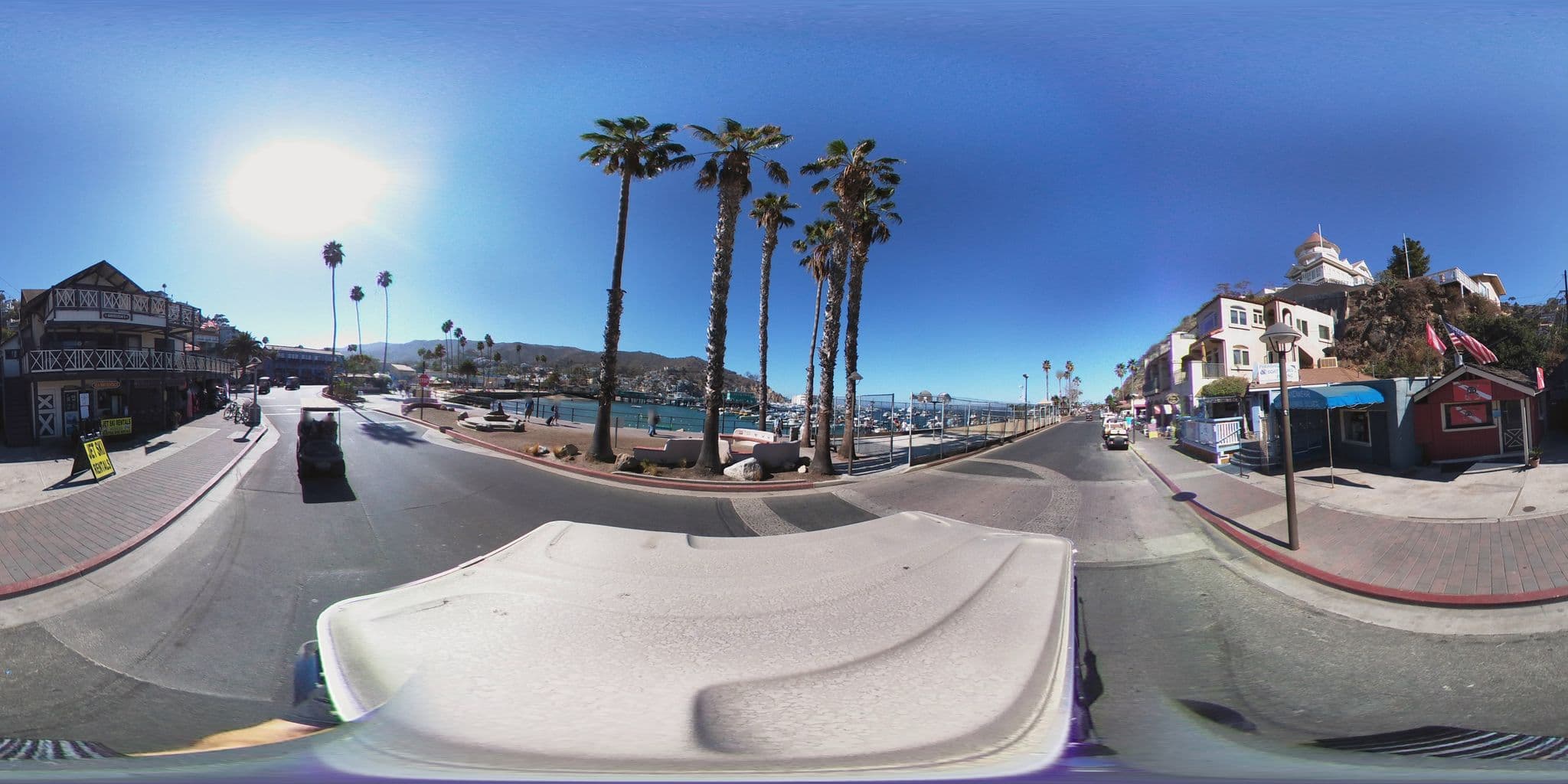 Street view near Catherine Hotel, San Pedro — © chrisbeddow (CC BY-SA · Mapillary)