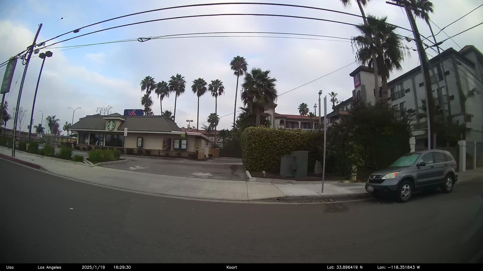 Street view near Motel 6, Lawndale — © GoProMAX3M (CC BY-SA · Mapillary)