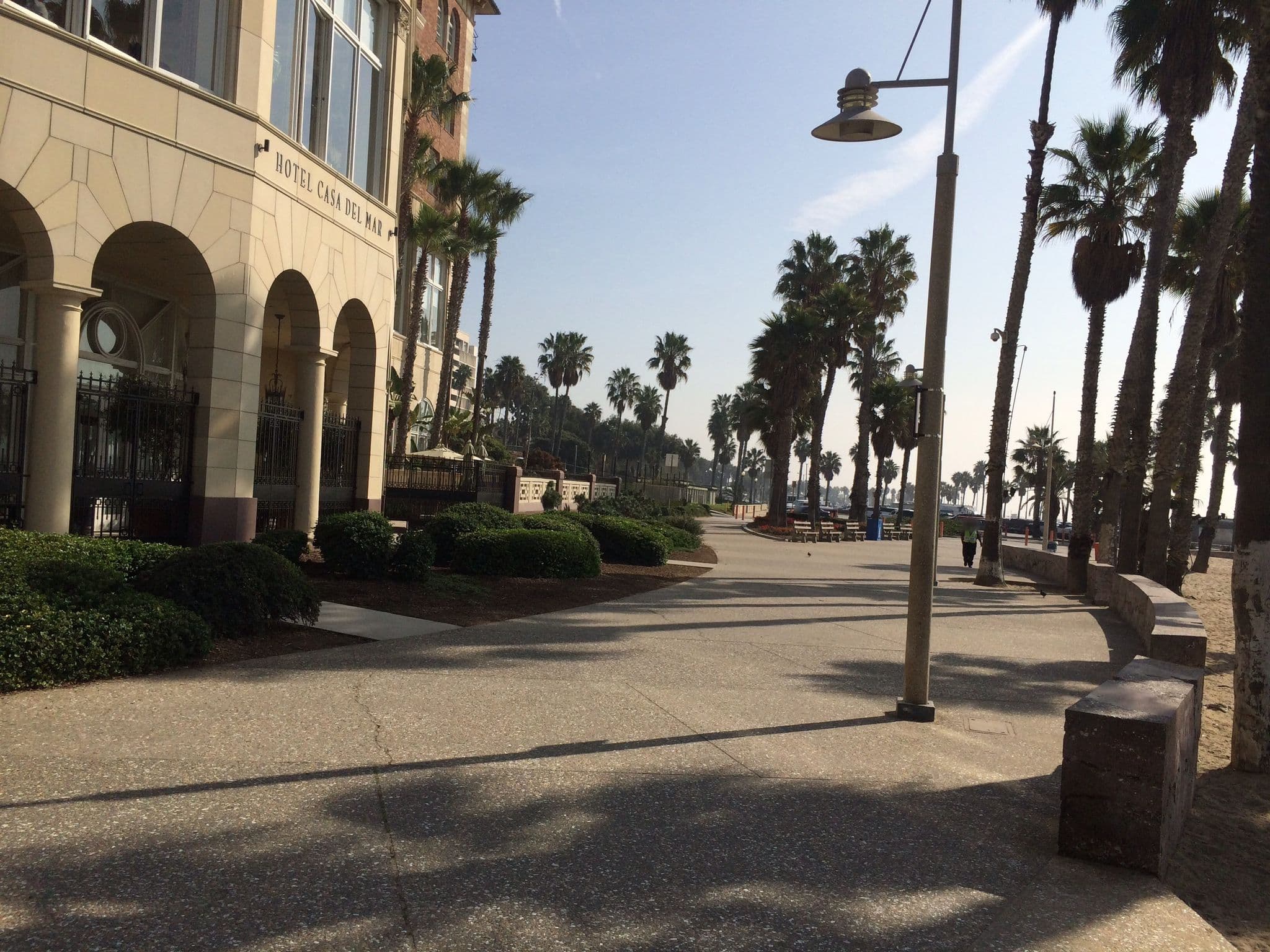 Street view near Casa Del Mar Hotel, Santa Monica — © gyllen (CC BY-SA · Mapillary)