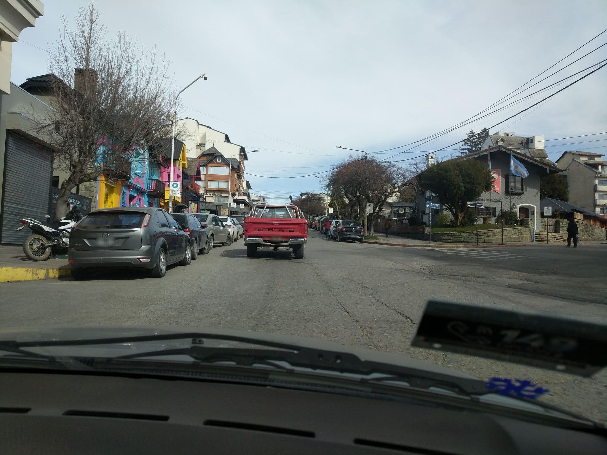 Street view near Kenton Palace Hotel, San Carlos de Bariloche