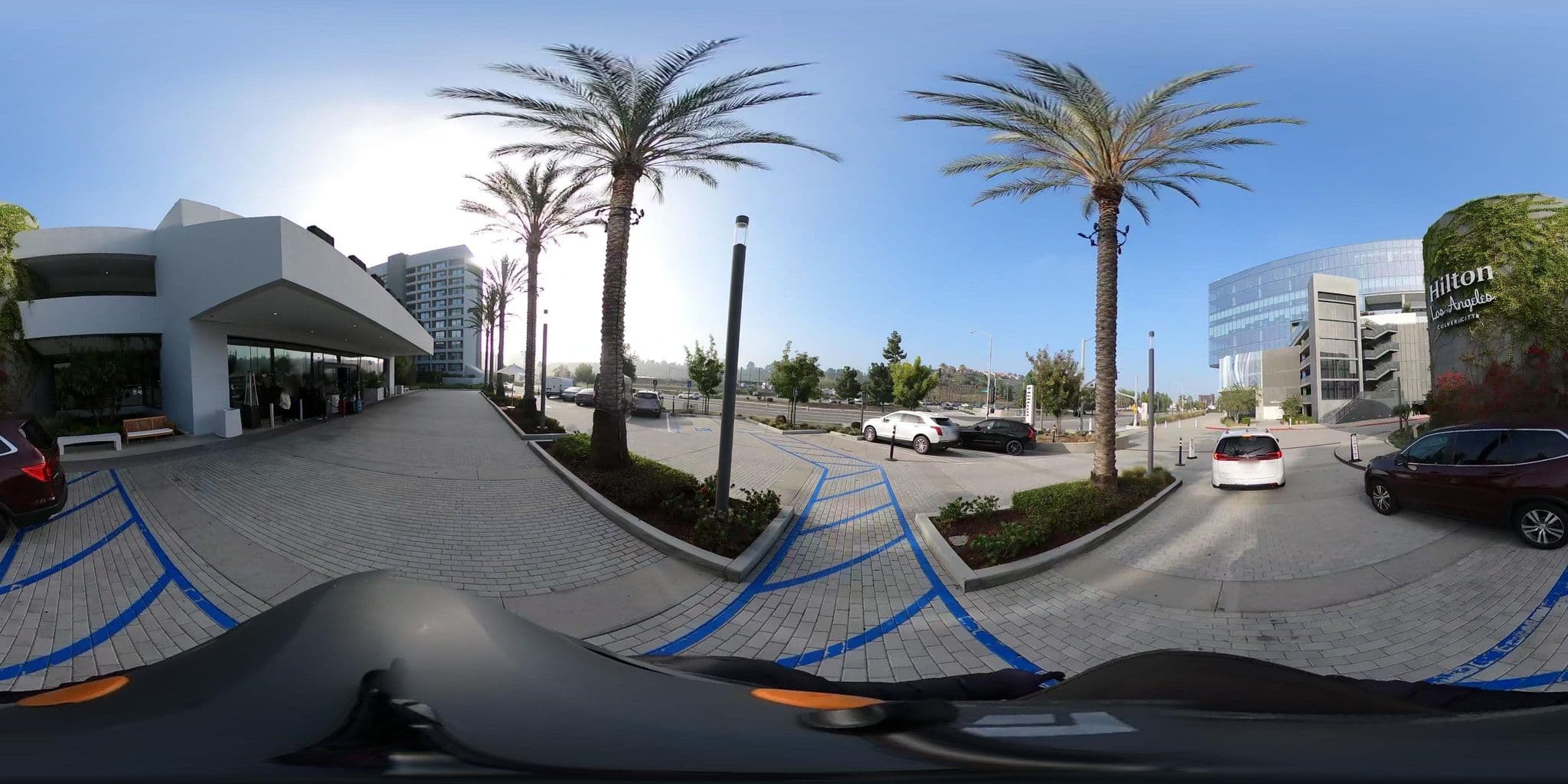 Street view near Radisson - Los Angeles Westside, Ladera Heights — © beddy (CC BY-SA · Mapillary)
