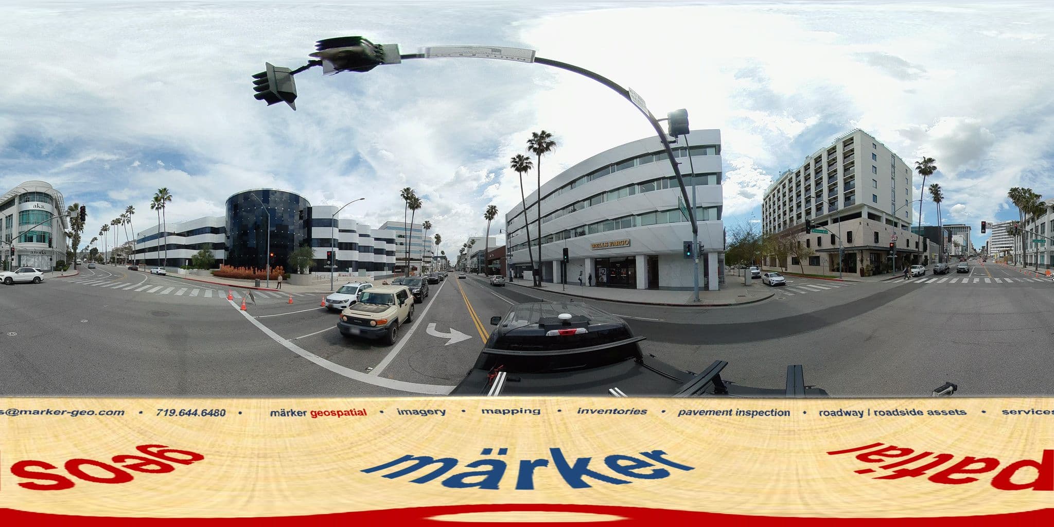 Street view near Bond St Sushi, Beverly Hills — © marker_geo1 (CC BY-SA · Mapillary)