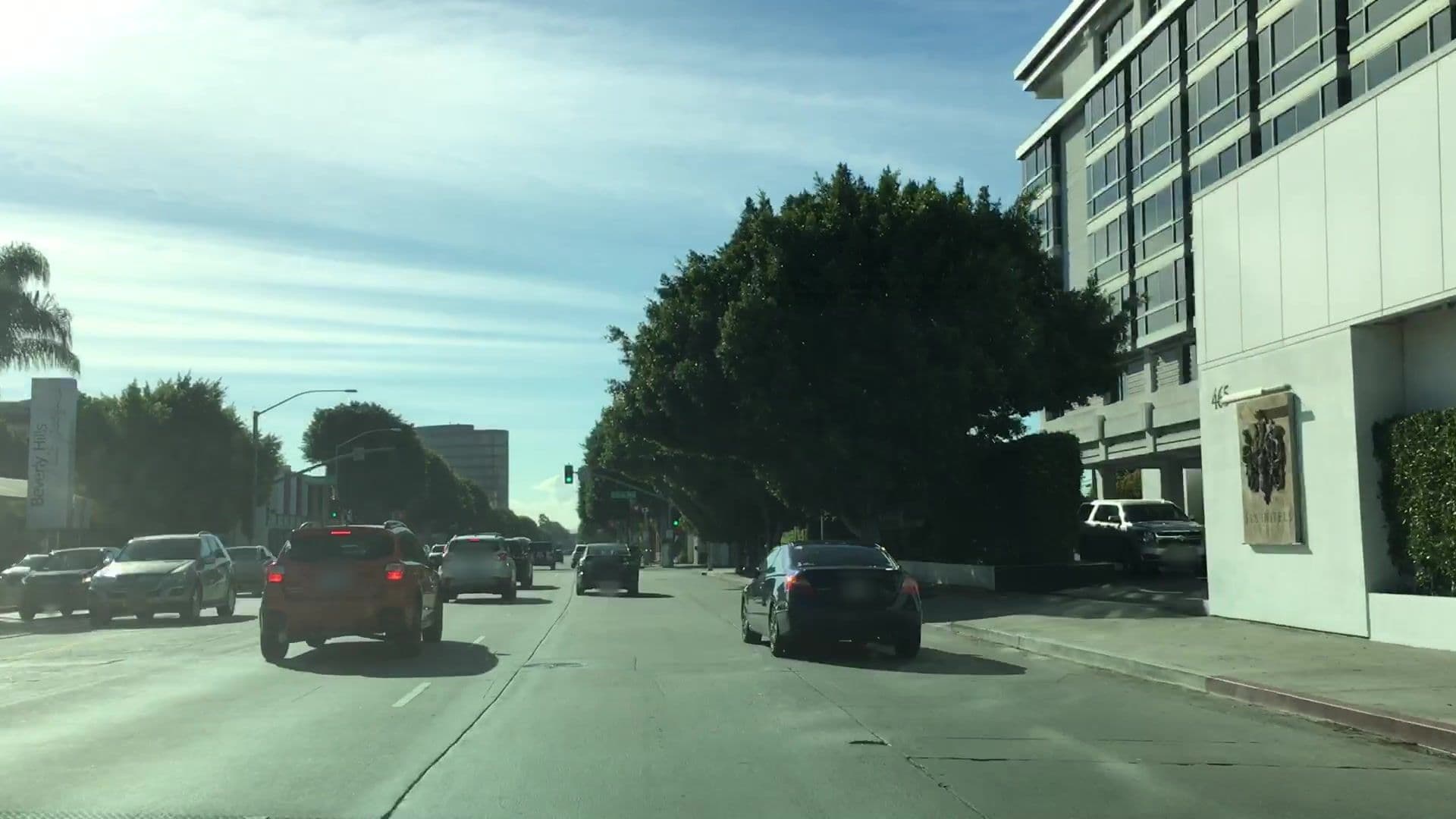 Street view near Sbehg 465 S La Cienega, Beverly Hills — © lvl5 (CC BY-SA · Mapillary)