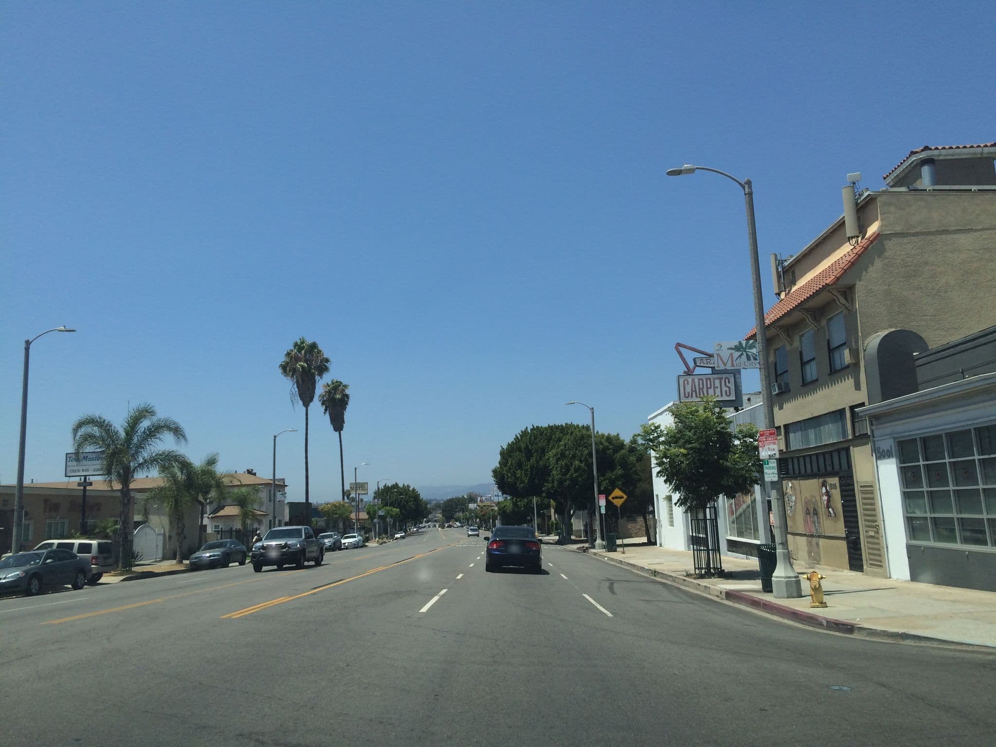 Street view near Mansfield Motel, Mid-City — © mapkin (CC BY-SA · Mapillary)