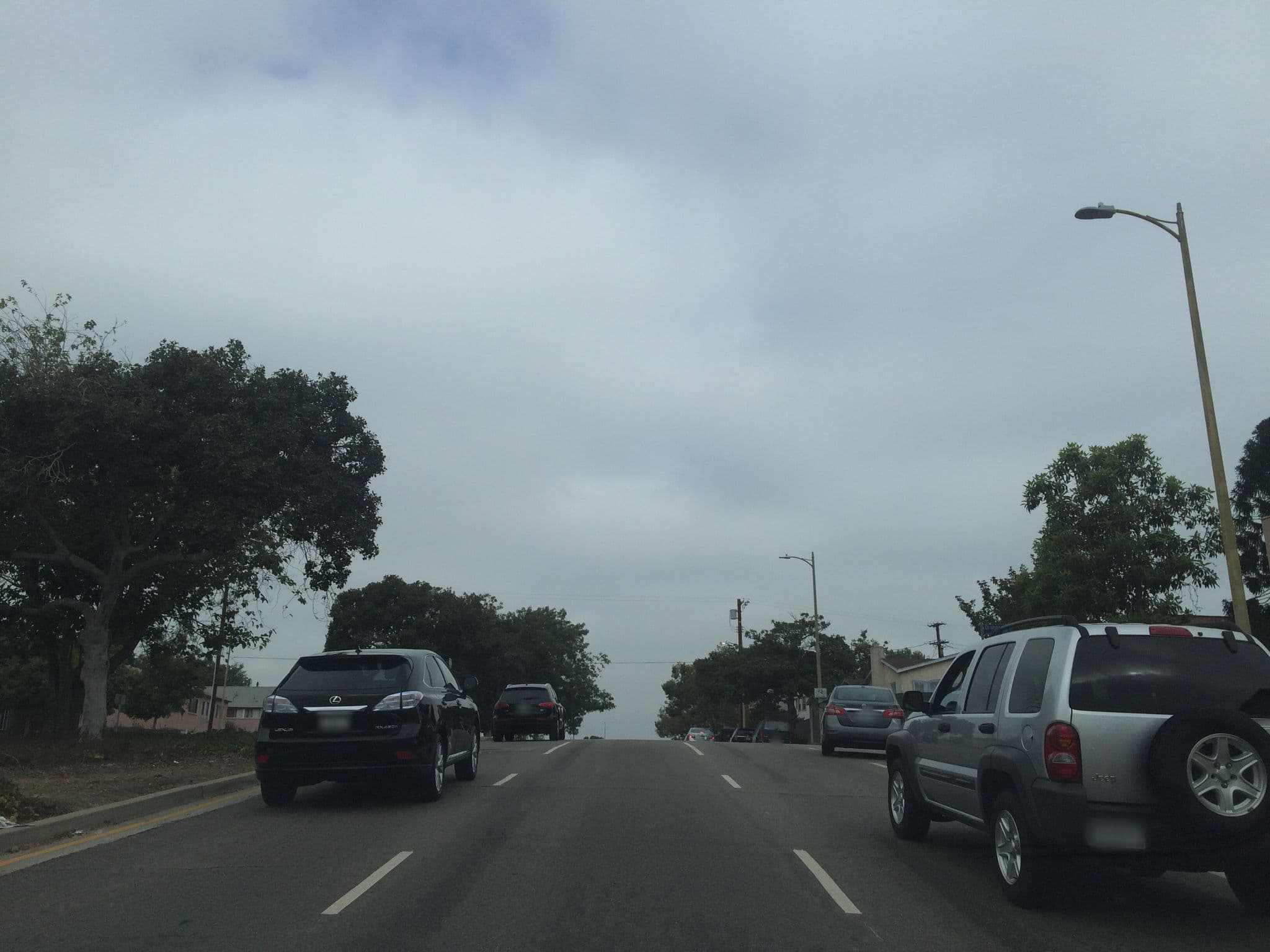 Street view near San Vicente Place, Mid-City — © mapkin (CC BY-SA · Mapillary)