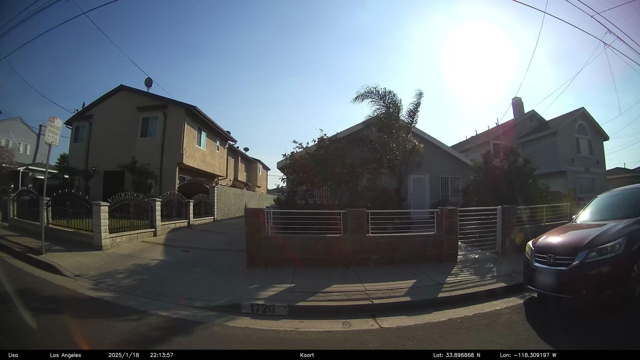 Street view near Town Motel, Gardena — © GoProMAX3M (CC BY-SA · Mapillary)