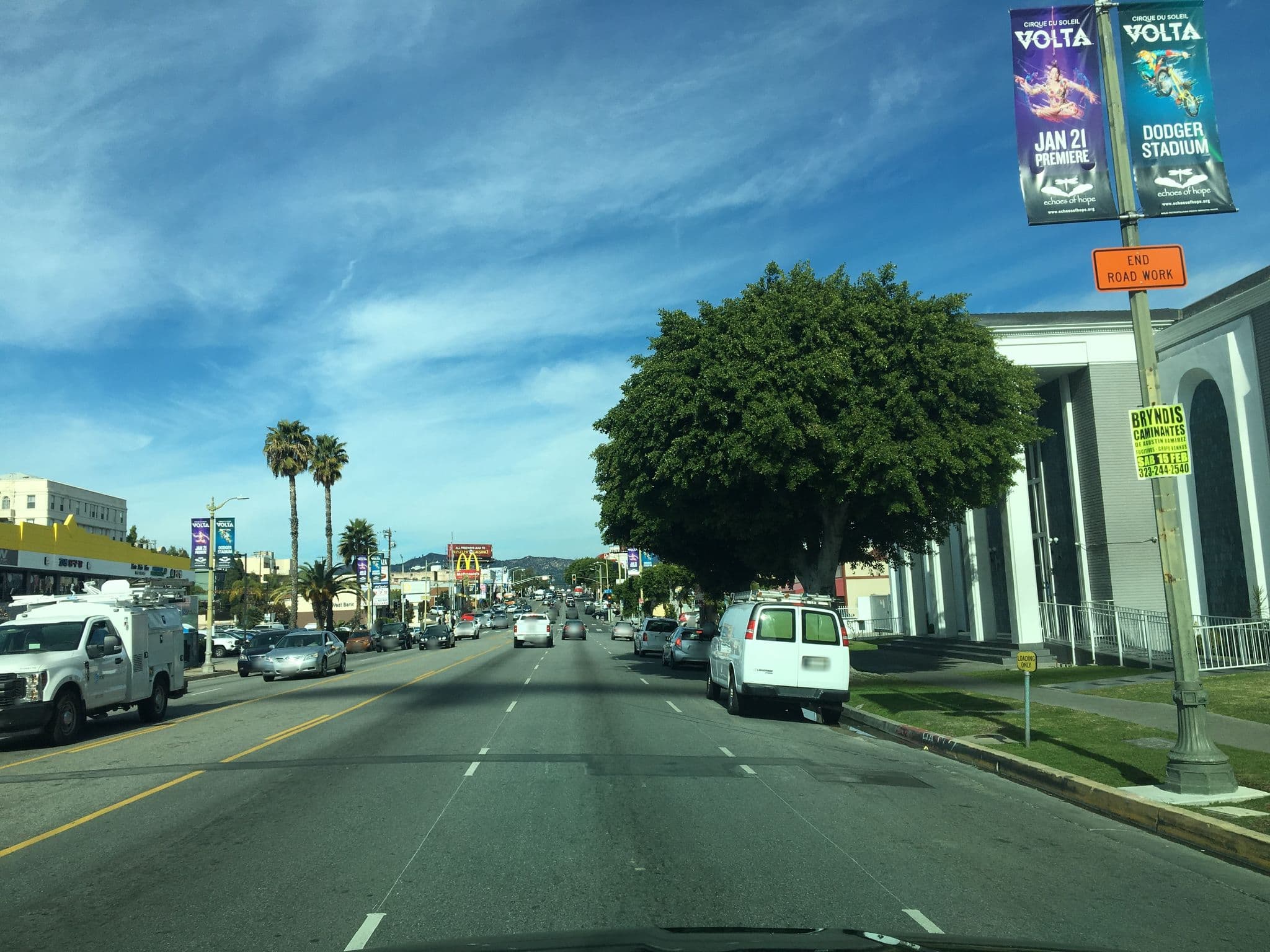 Street view near Marriott Hotel, Koreatown — © cfwarren3 (CC BY-SA · Mapillary)