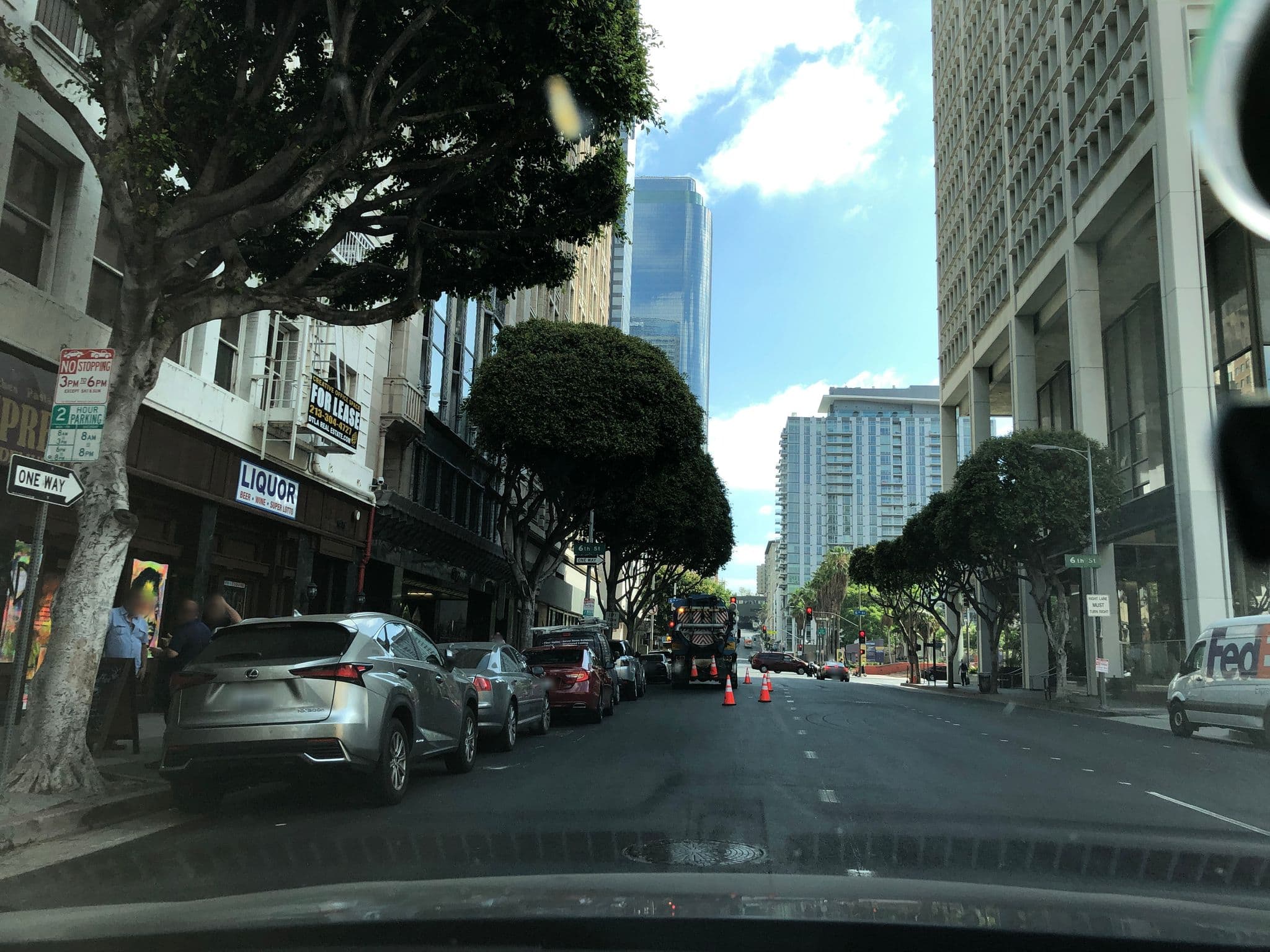 Street view near Hotel Cortez, Los Angeles — © ekaxi (CC BY-SA · Mapillary)