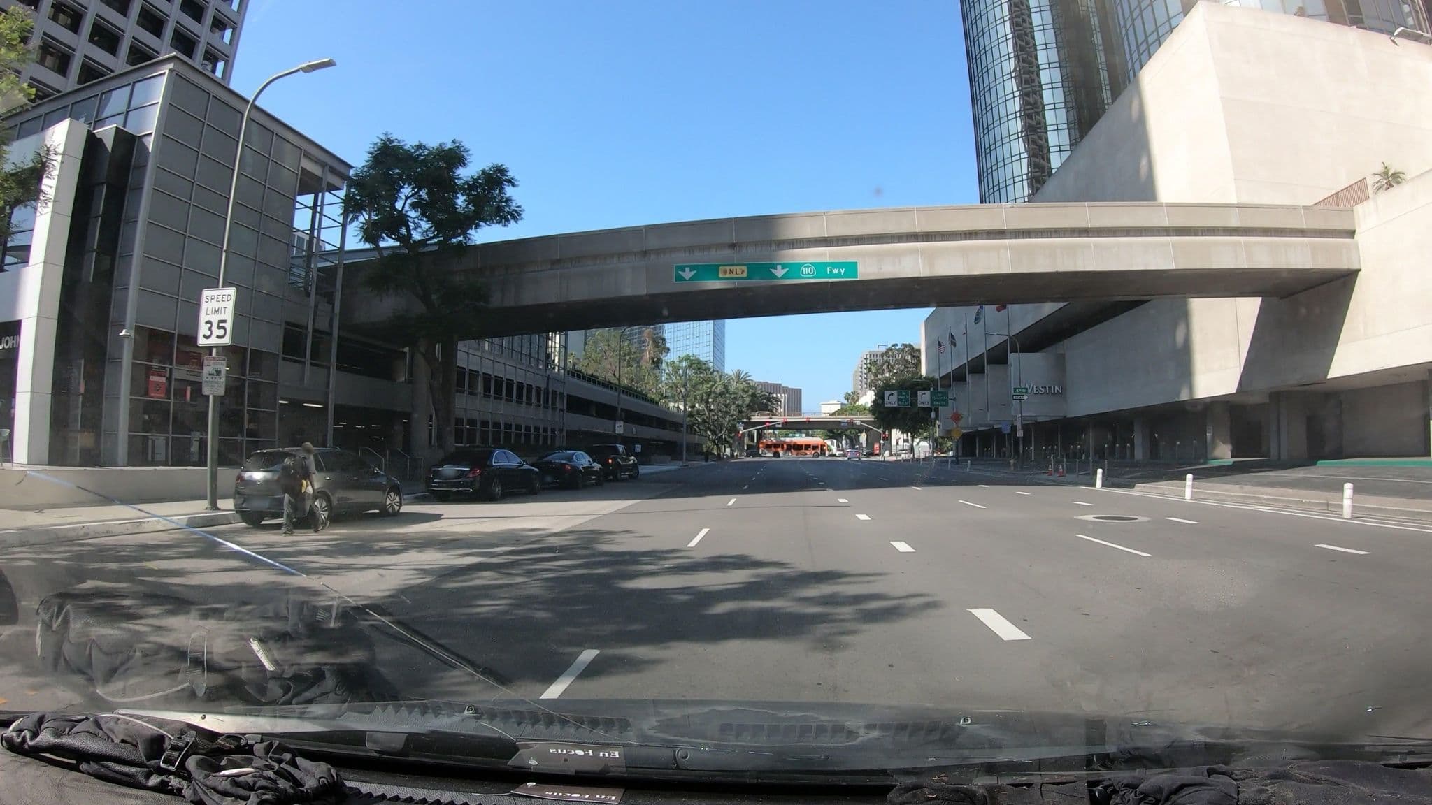 Street view near The International, Los Angeles — © inlandurbanist (CC BY-SA · Mapillary)