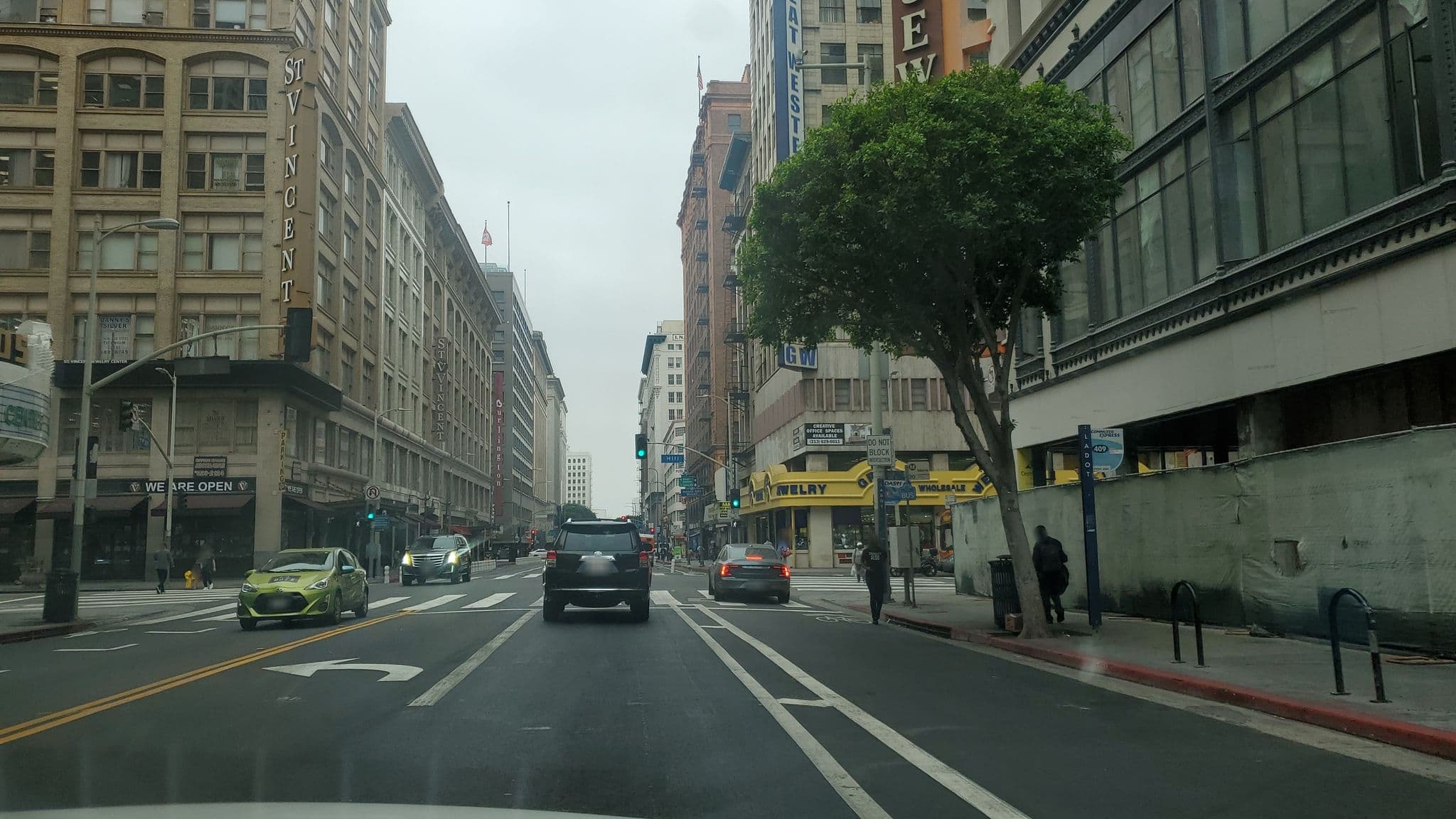 Street view near Foreman and Clark Building, Los Angeles — © fcarneyibi (CC BY-SA · Mapillary)