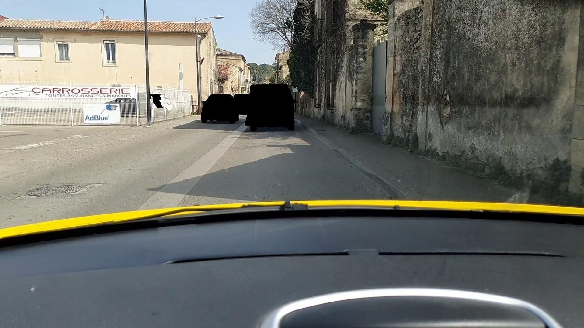 Street view near La Savonnière, Sommières — © si3p0 (CC BY-SA · Mapillary)
