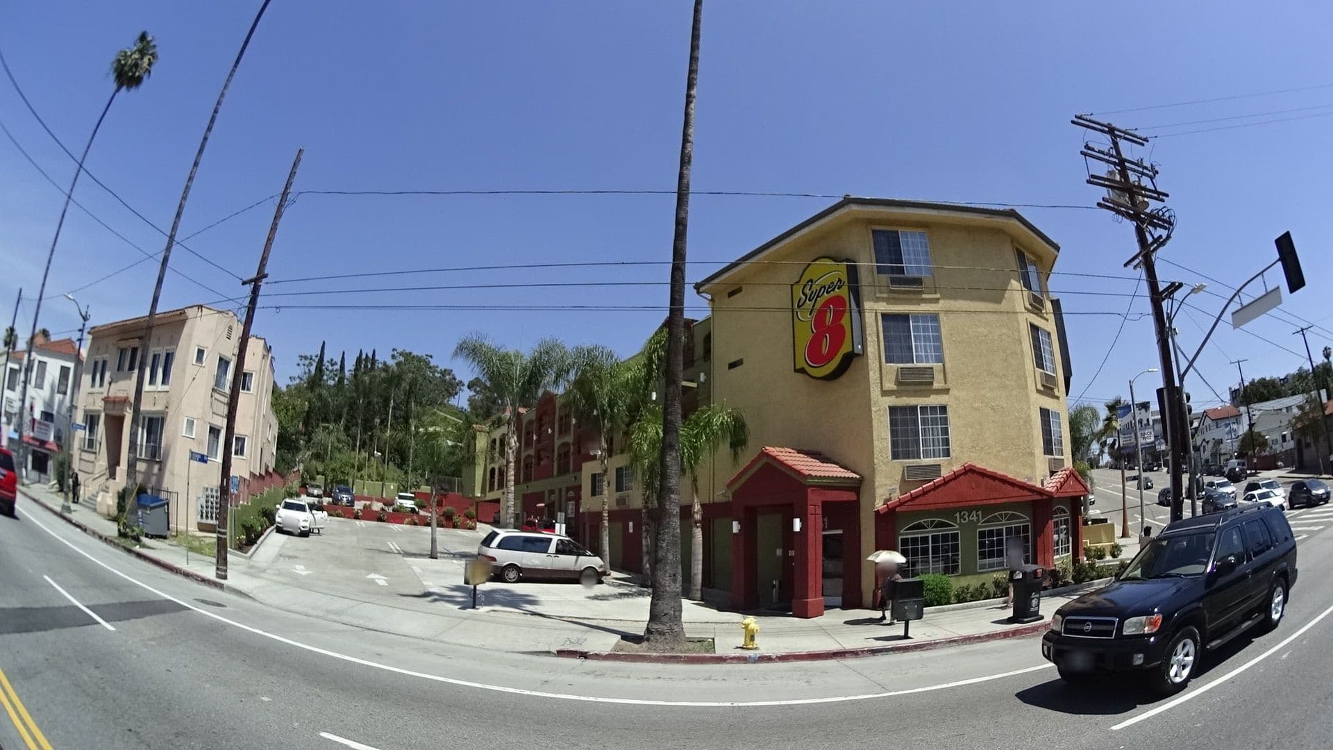 Street view near Super 8, Echo Park — © mly_la (CC BY-SA · Mapillary)
