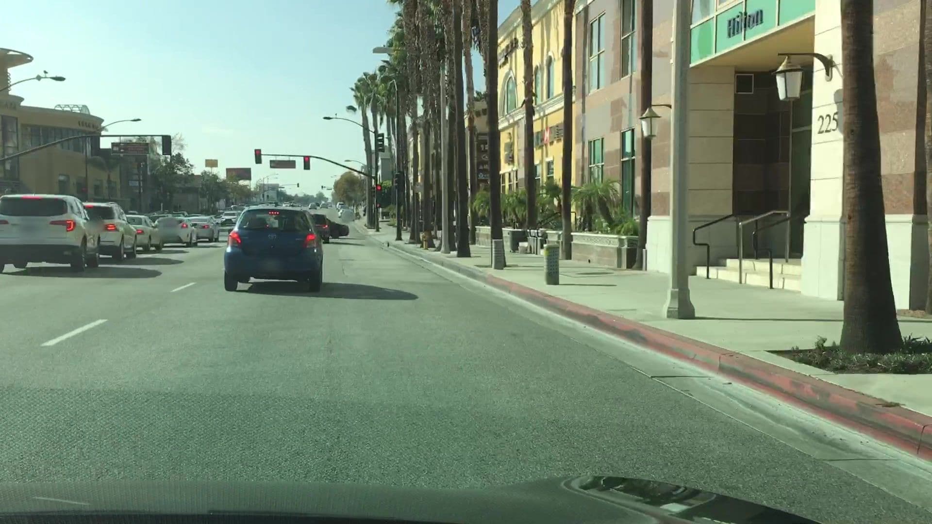 Street view near Hilton, East San Gabriel — © lvl5 (CC BY-SA · Mapillary)