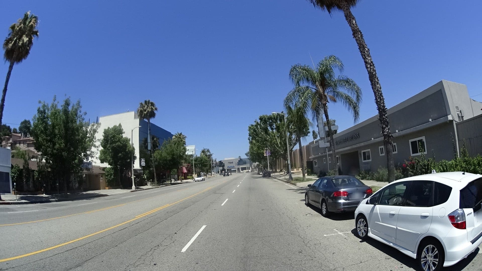Street view near The Charles Motel, Universal City — © mly_la (CC BY-SA · Mapillary)