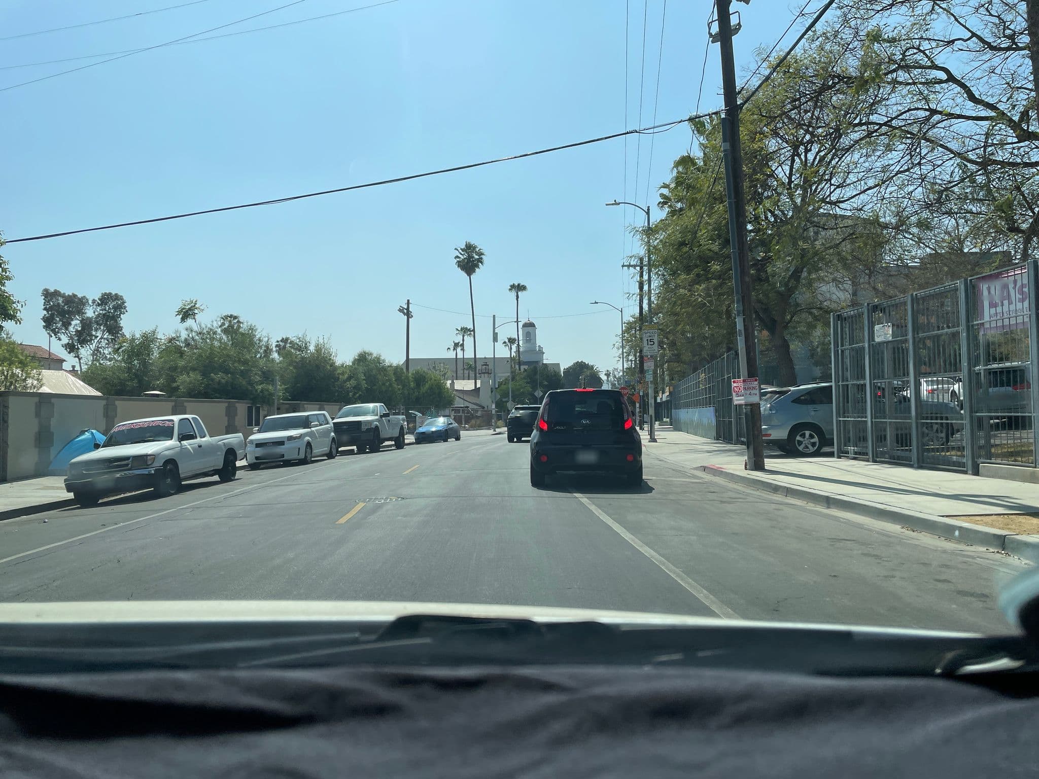 Street view near Blessed Sacrament Social Services, Hollywood — © etunell (CC BY-SA · Mapillary)