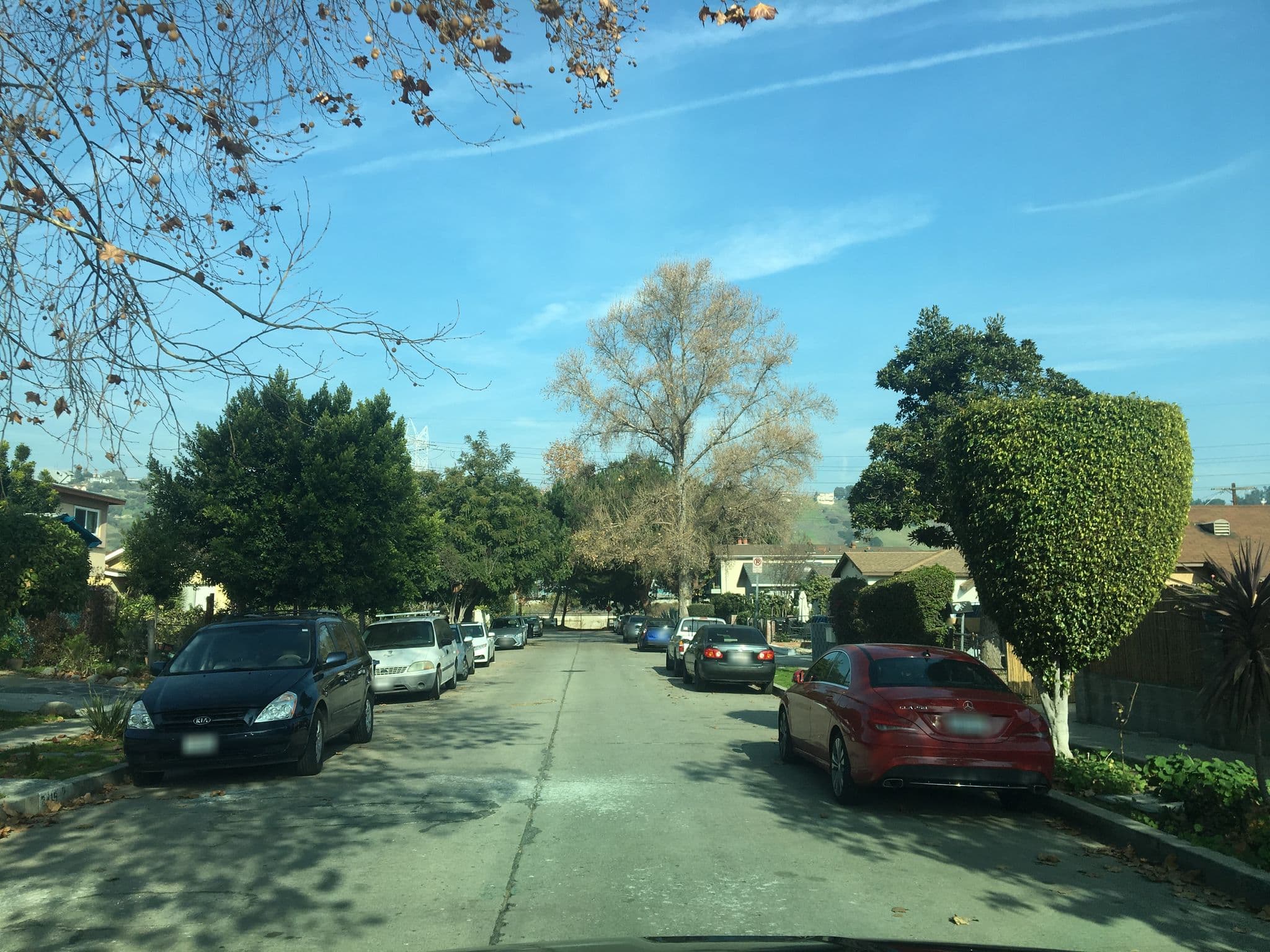 Street view near The Cabana, Echo Park — © cfwarren3 (CC BY-SA · Mapillary)