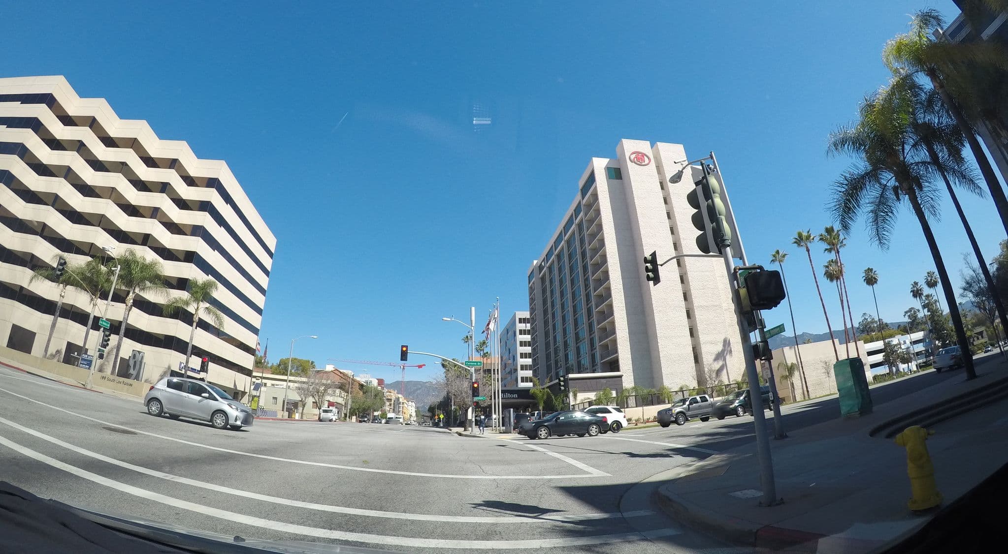 Street view near Hilton Pasadena Pool, South Pasadena — © fta (CC BY-SA · Mapillary)