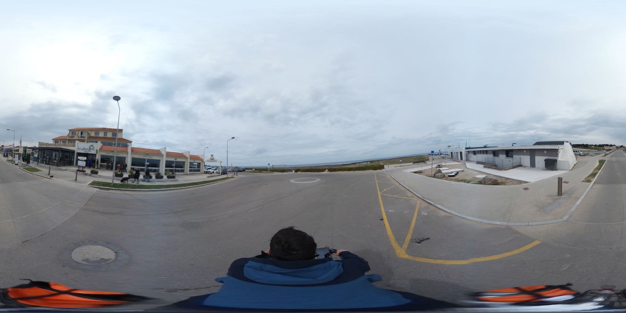 Street view near La Calluna, Préfailles — © ev1velodyssee (CC BY-SA · Mapillary)