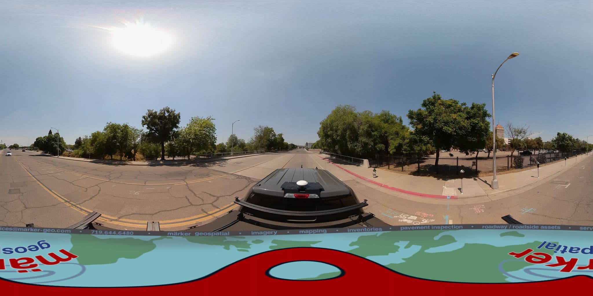 Street view near Hotel Fresno, Down Town Fresno, Ca, Fresno — © marker_geo1 (CC BY-SA · Mapillary)