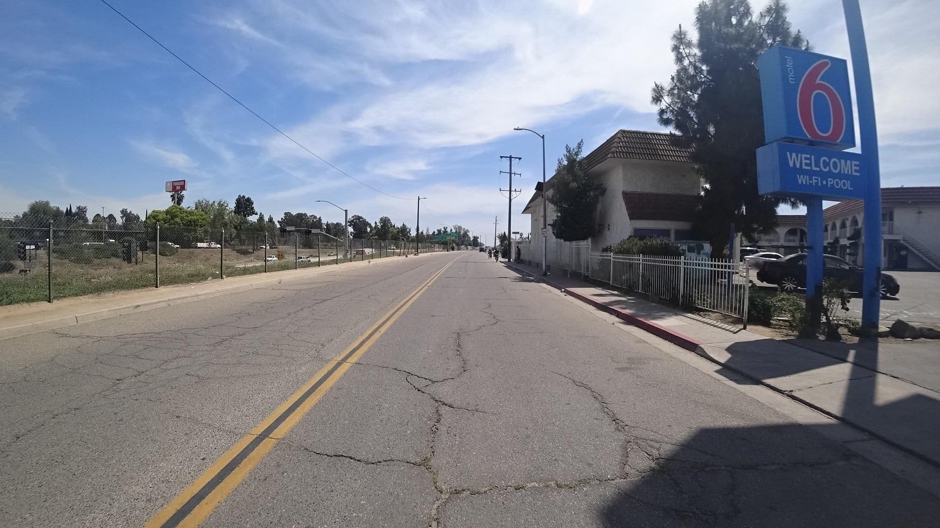 Street view near Super 8 Fresno, Fresno — © marker_geo (CC BY-SA · Mapillary)