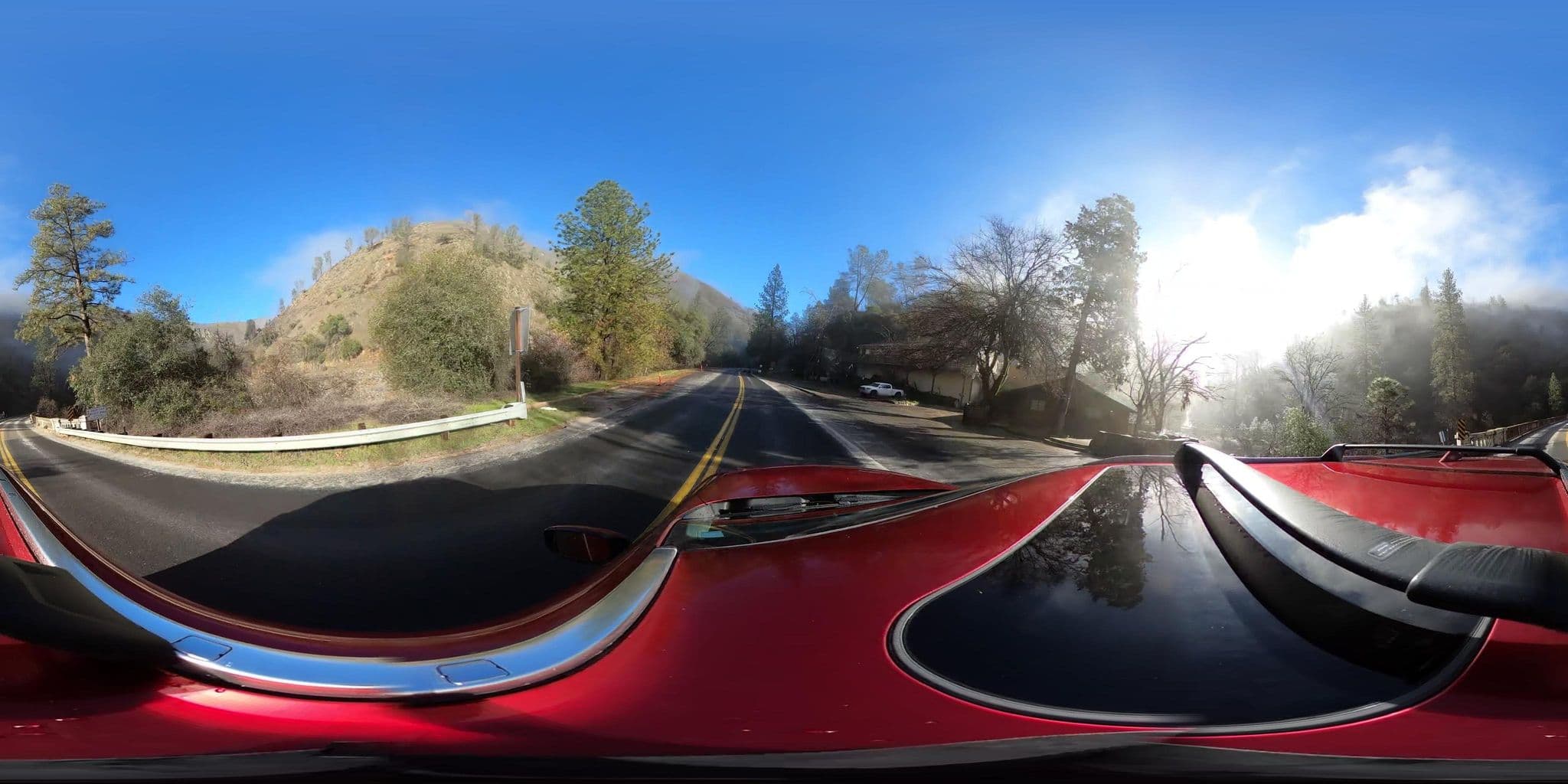 Street view near Yosemite Redbud Lodge, Midpines — © eneerhut (CC BY-SA · Mapillary)