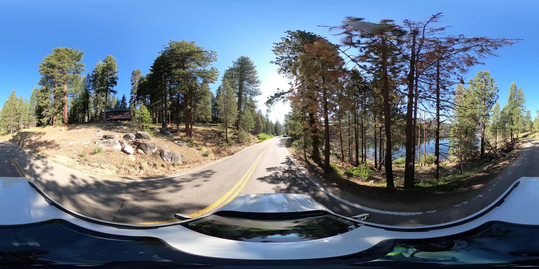 Street view near Grandpa Ferrell's Cabin, Auberry — © rylopez (CC BY-SA · Mapillary)