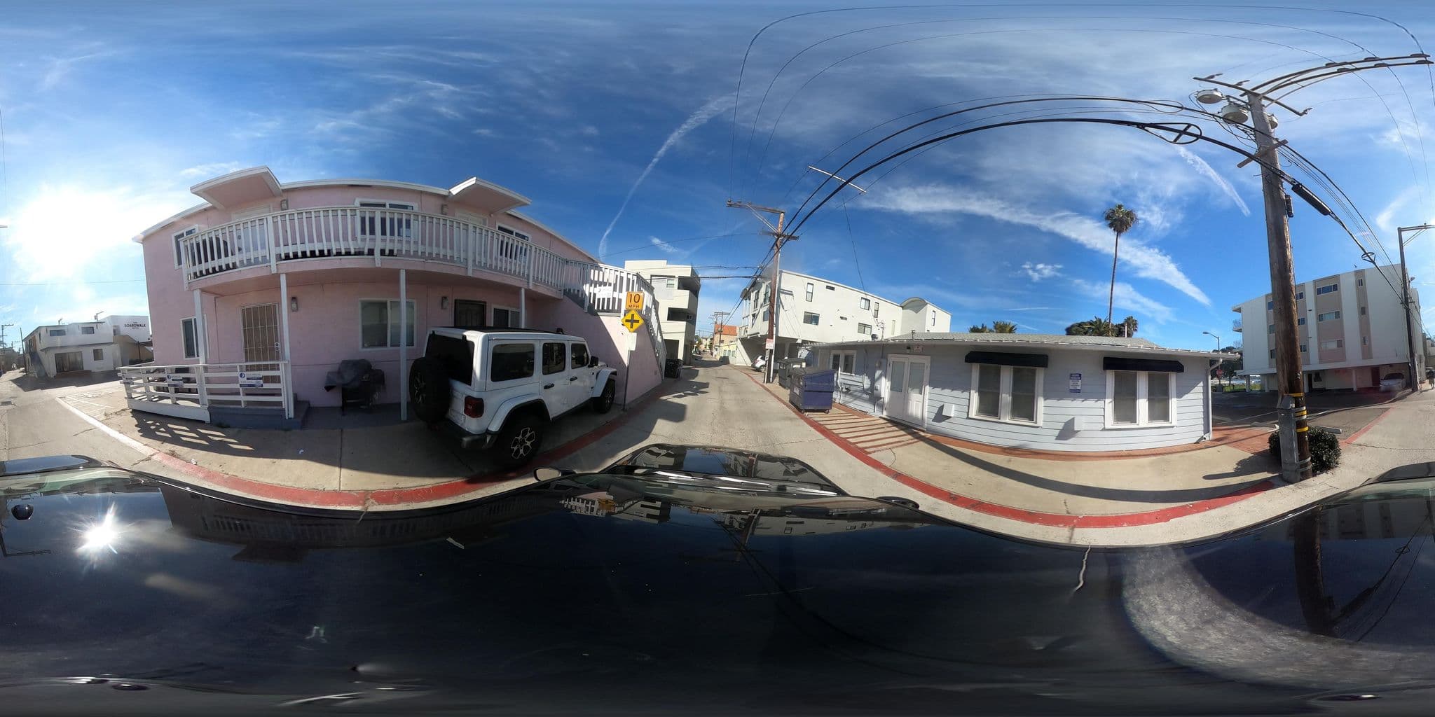 Street view near Santa Clara Motel, La Jolla — © GoProMAX3M (CC BY-SA · Mapillary)