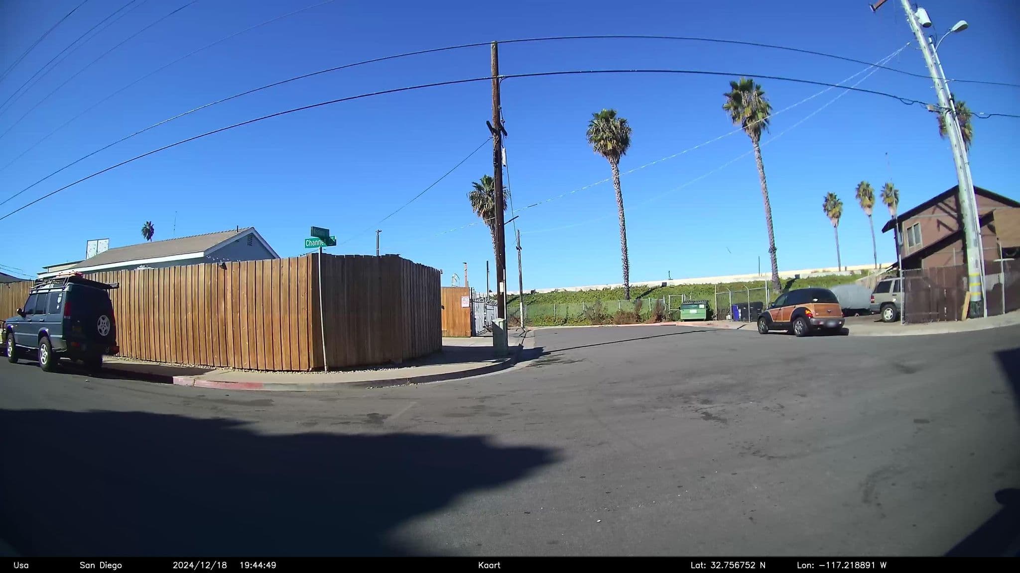 Street view near Elmcroft Senior Living, San Diego — © GoProMAX3M (CC BY-SA · Mapillary)