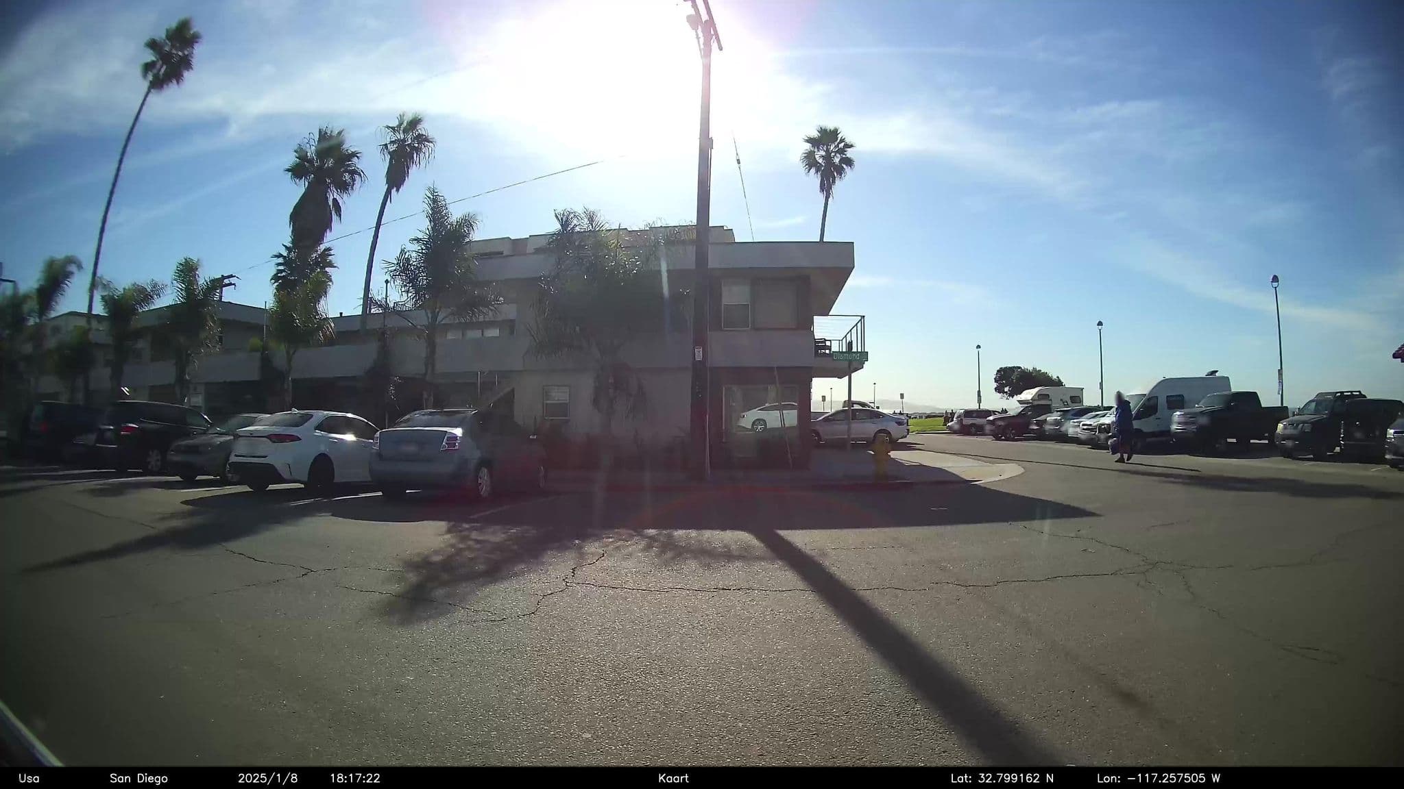 Street view near Heated Boardwalk Pool, La Jolla — © GoProMAX3M (CC BY-SA · Mapillary)