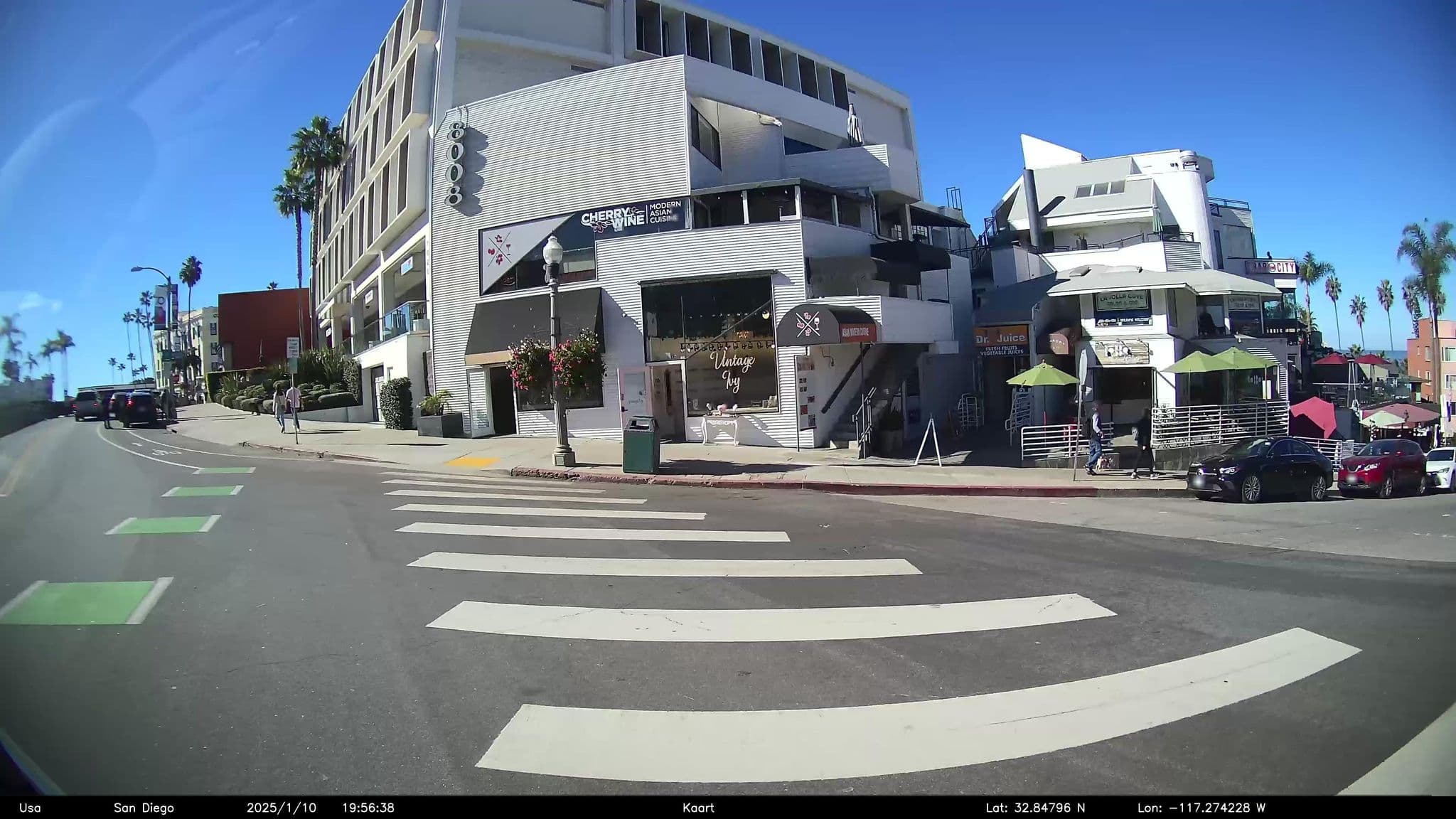 Street view near Lajolla Inn Sundeck, La Jolla — © GoProMAX3M (CC BY-SA · Mapillary)