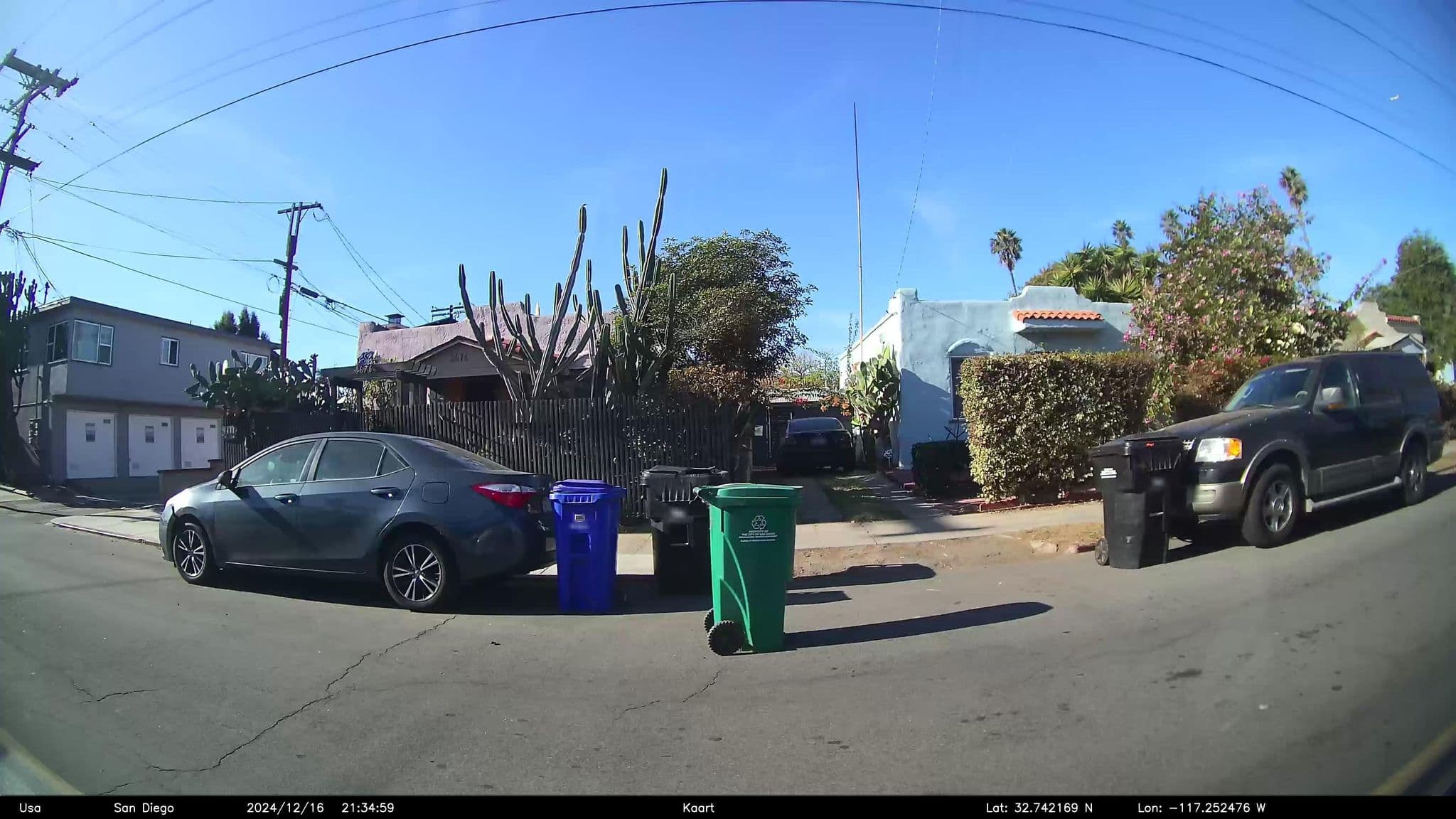 Street view near Blue Heron Cottages, San Diego — © GoProMAX3M (CC BY-SA · Mapillary)