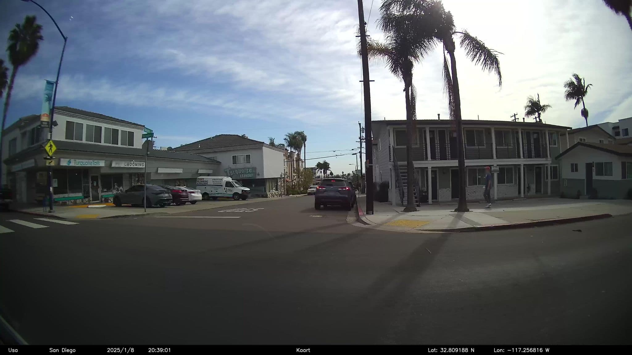 Street view near Bluewater Vacation Homes, La Jolla — © GoProMAX3M (CC BY-SA · Mapillary)