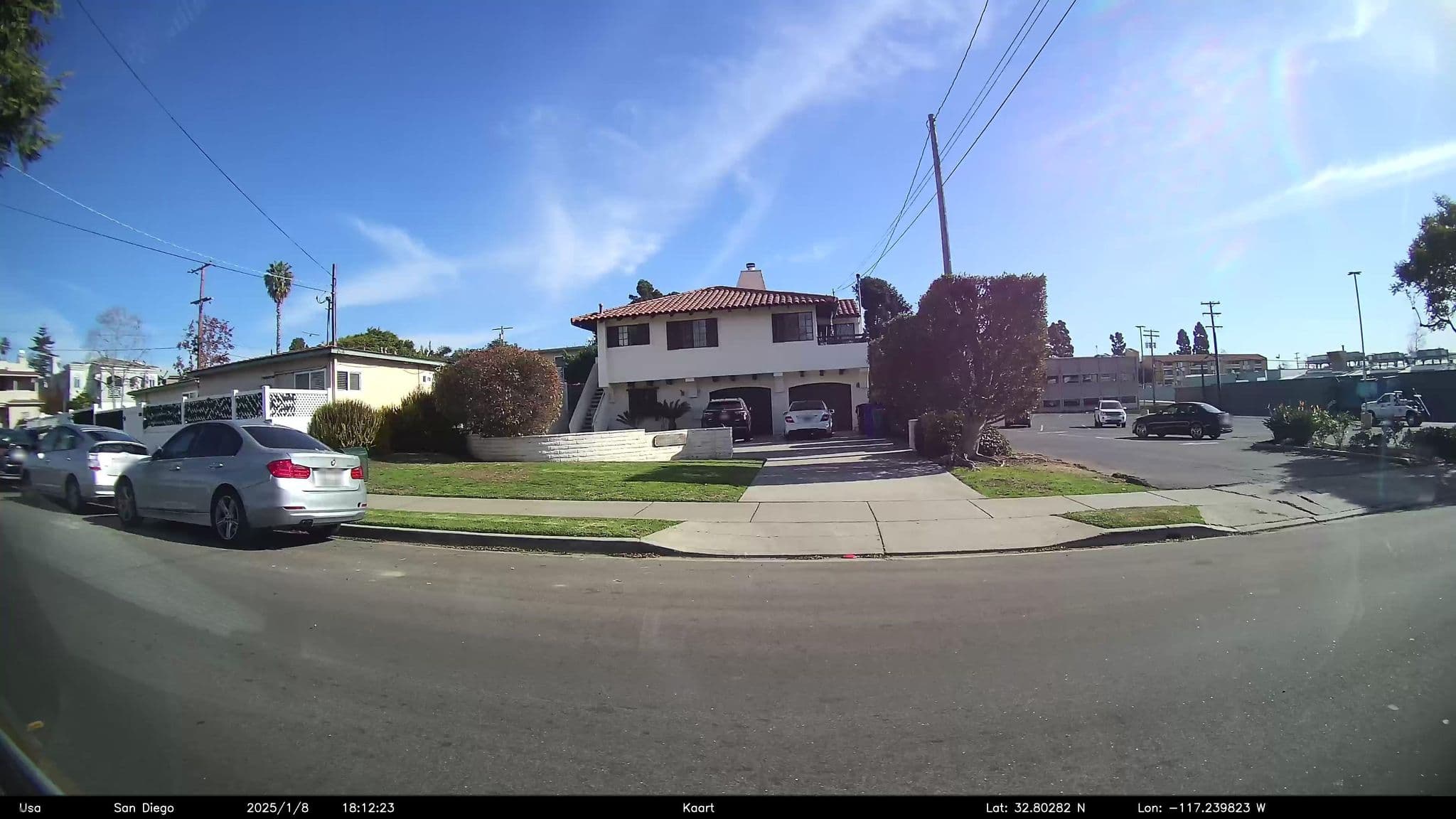 Street view near The Edrozo Cabana, La Jolla — © GoProMAX3M (CC BY-SA · Mapillary)