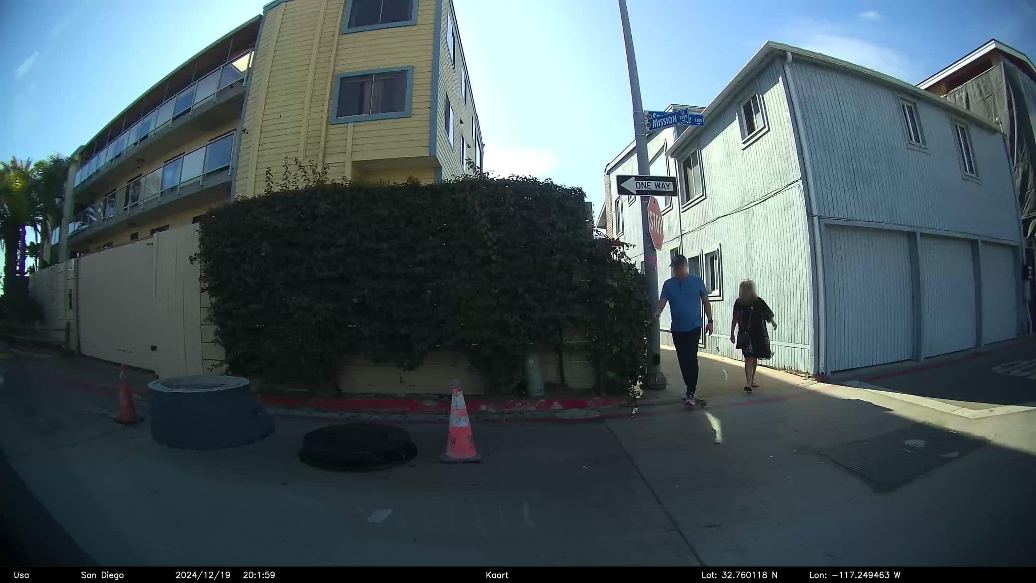 Street view near Ocean Front Walk Penthouse II, San Diego — © GoProMAX3M (CC BY-SA · Mapillary)