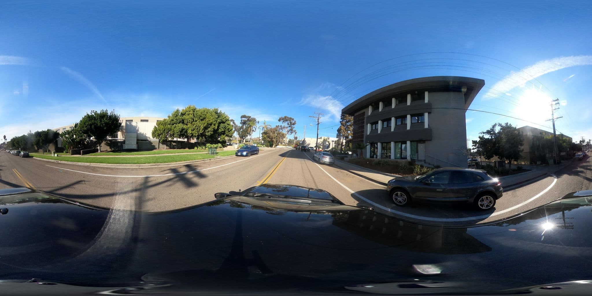 Street view near Cassia, La Jolla — © GoProMAX3M (CC BY-SA · Mapillary)