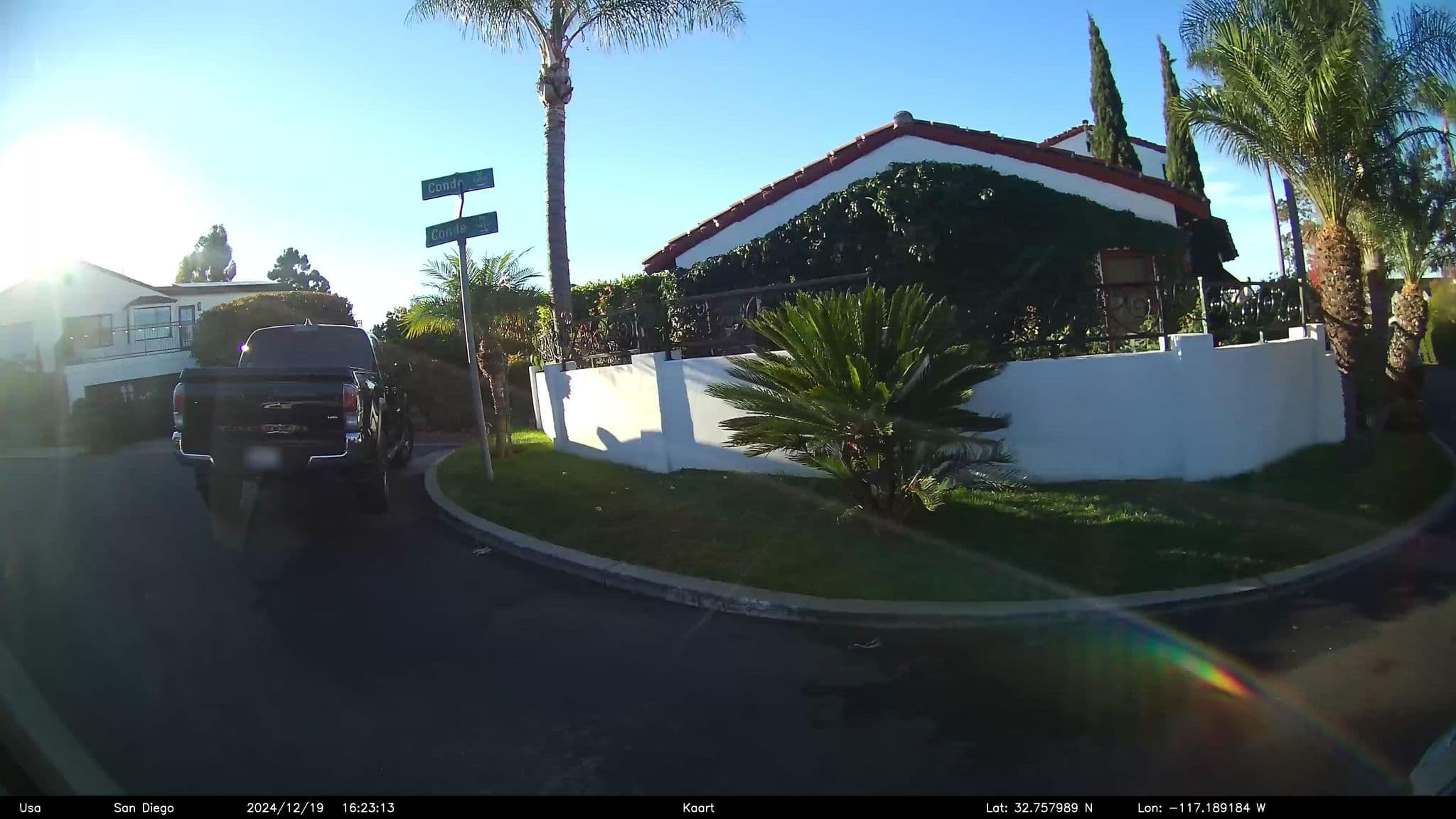 Street view near quinns cottage, San Diego — © GoProMAX3M (CC BY-SA · Mapillary)