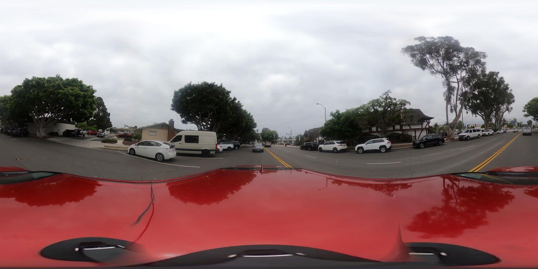 Street view near The Heart of the Village, Carlsbad — © chenryan (CC BY-SA · Mapillary)
