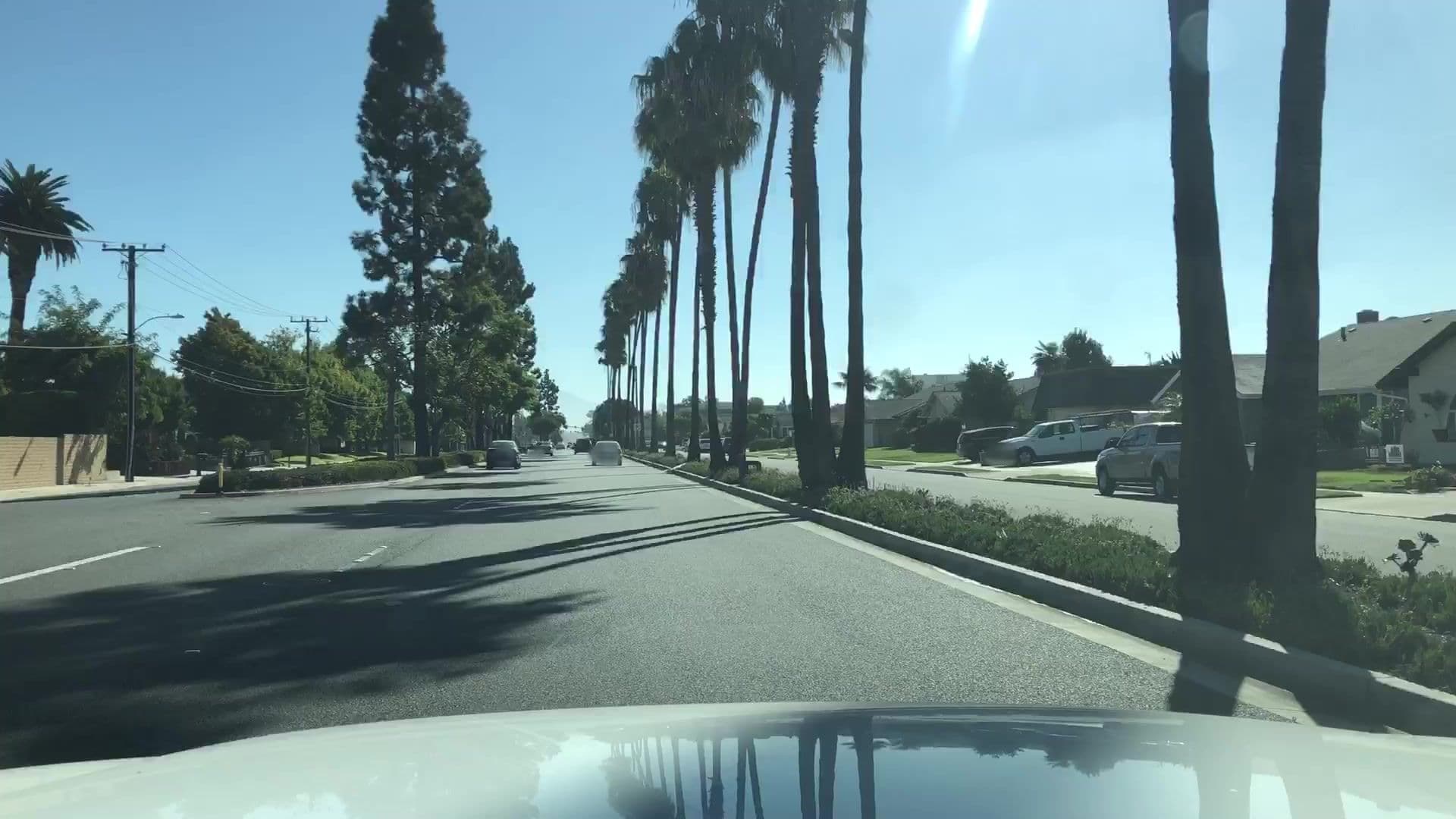 Street view near The Hamilton/Hawes Hotel, Fountain Valley — © lvl5 (CC BY-SA · Mapillary)