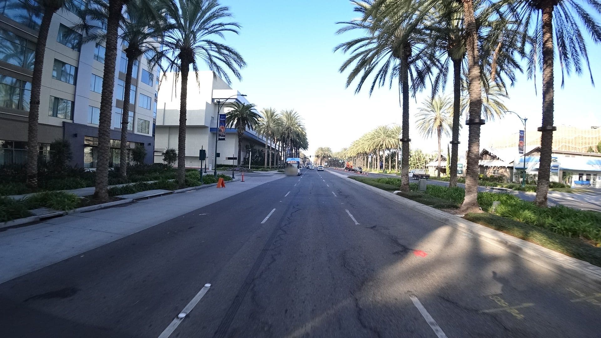 Street view near Springhill Suites Anaheim Convention Center Pool, Anaheim — © marker_geo (CC BY-SA · Mapillary)