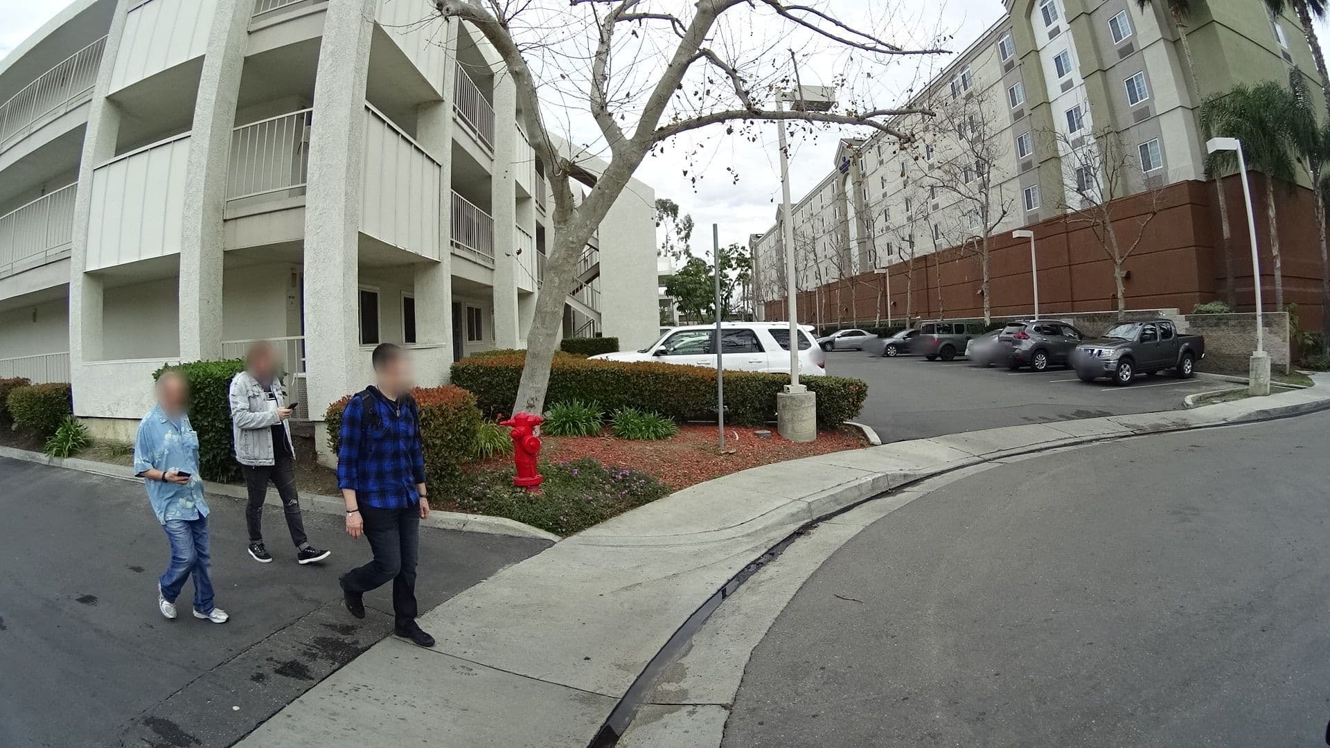 Street view near Motel 6, Anaheim — © marker_geo (CC BY-SA · Mapillary)