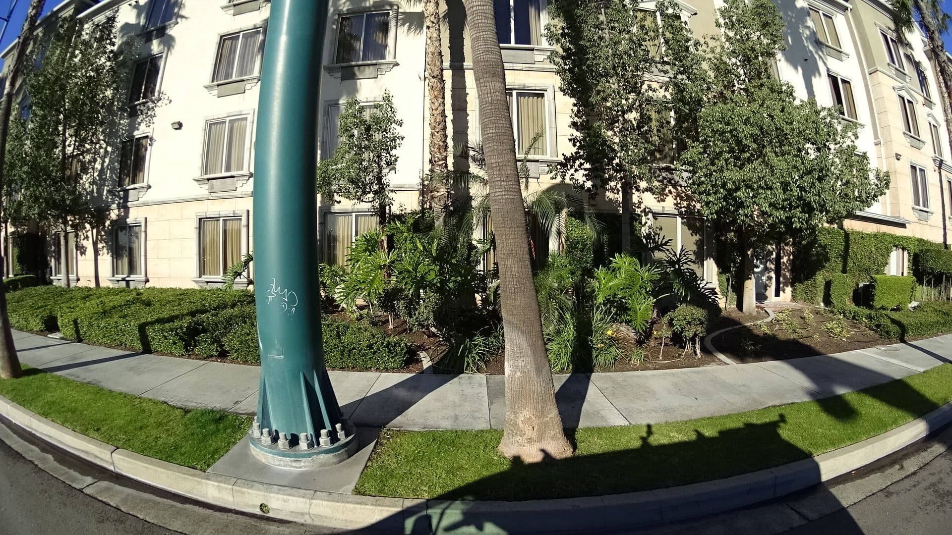 Street view near Ayres Hotel Swimming Pool, Orange — © marker_geo (CC BY-SA · Mapillary)