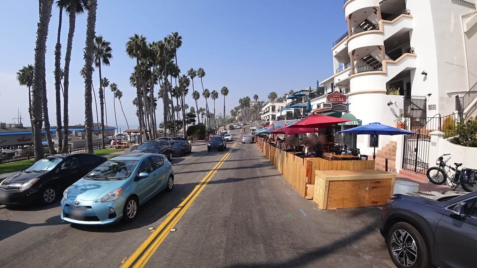 Street view near Casa Tropicana Boutique Beachfront Hotel, San Clemente — © marker_geo (CC BY-SA · Mapillary)