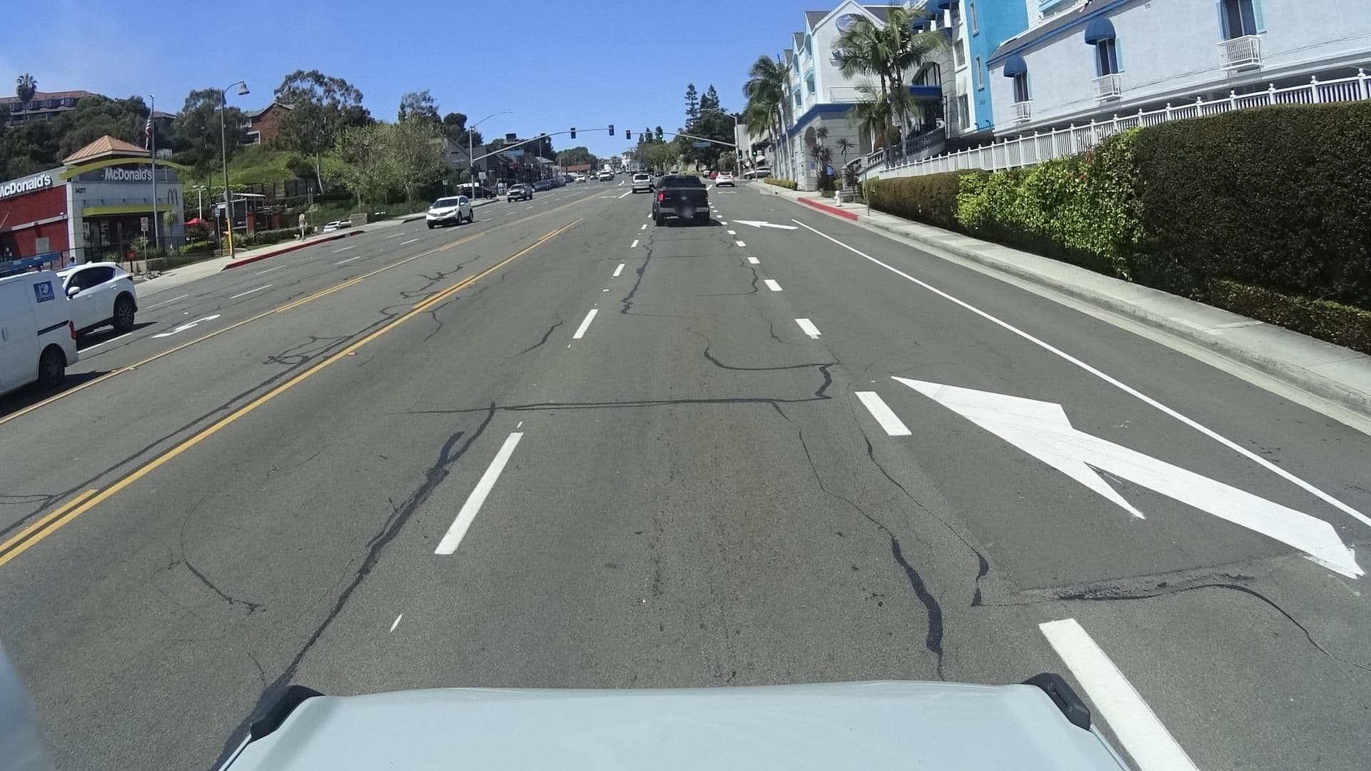 Street view near Marina Shores Hotel, Dana Point — © marker_geo (CC BY-SA · Mapillary)