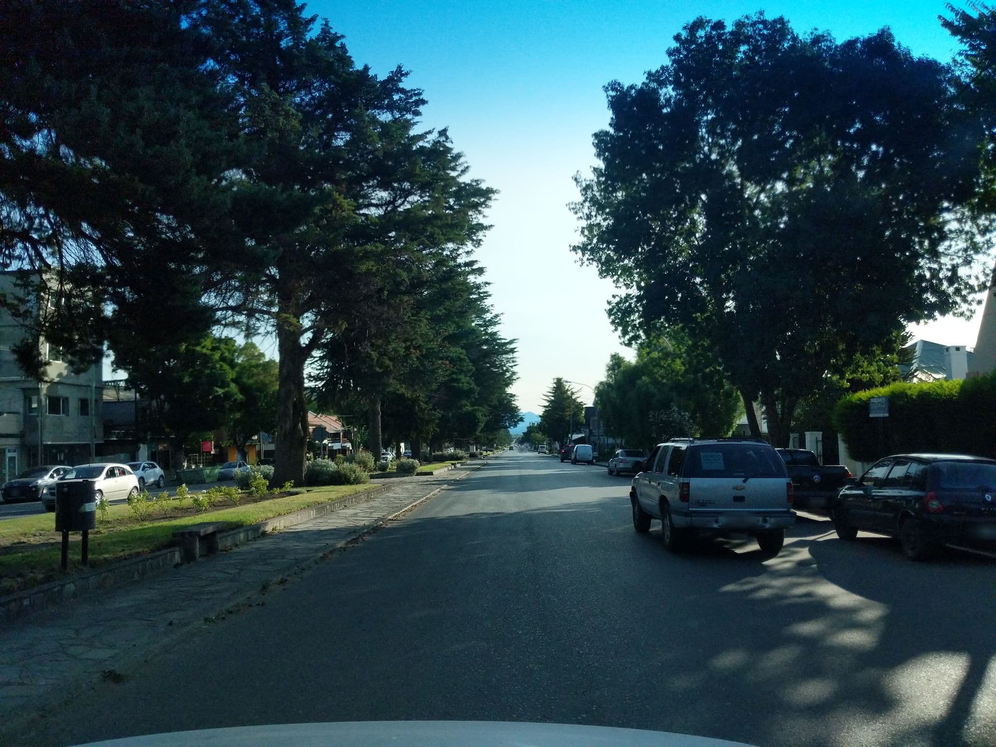 Street view near Hotel Las Bayas, Esquel