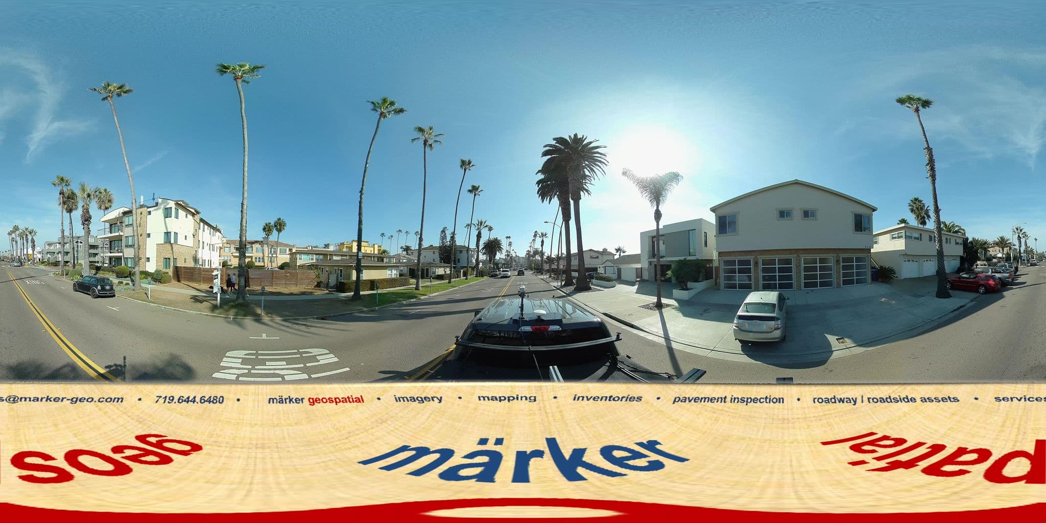 Street view near San Diego Oceanside Habesha Spring Break Beach House, Oceanside — © marker_geo1 (CC BY-SA · Mapillary)