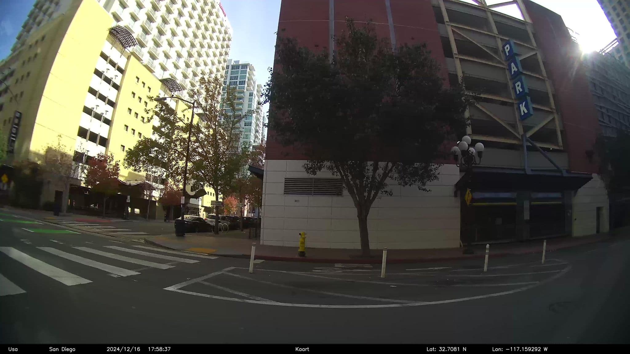 Street view near Black Eyed Peas Suite, San Diego — © GoProMAX3M (CC BY-SA · Mapillary)