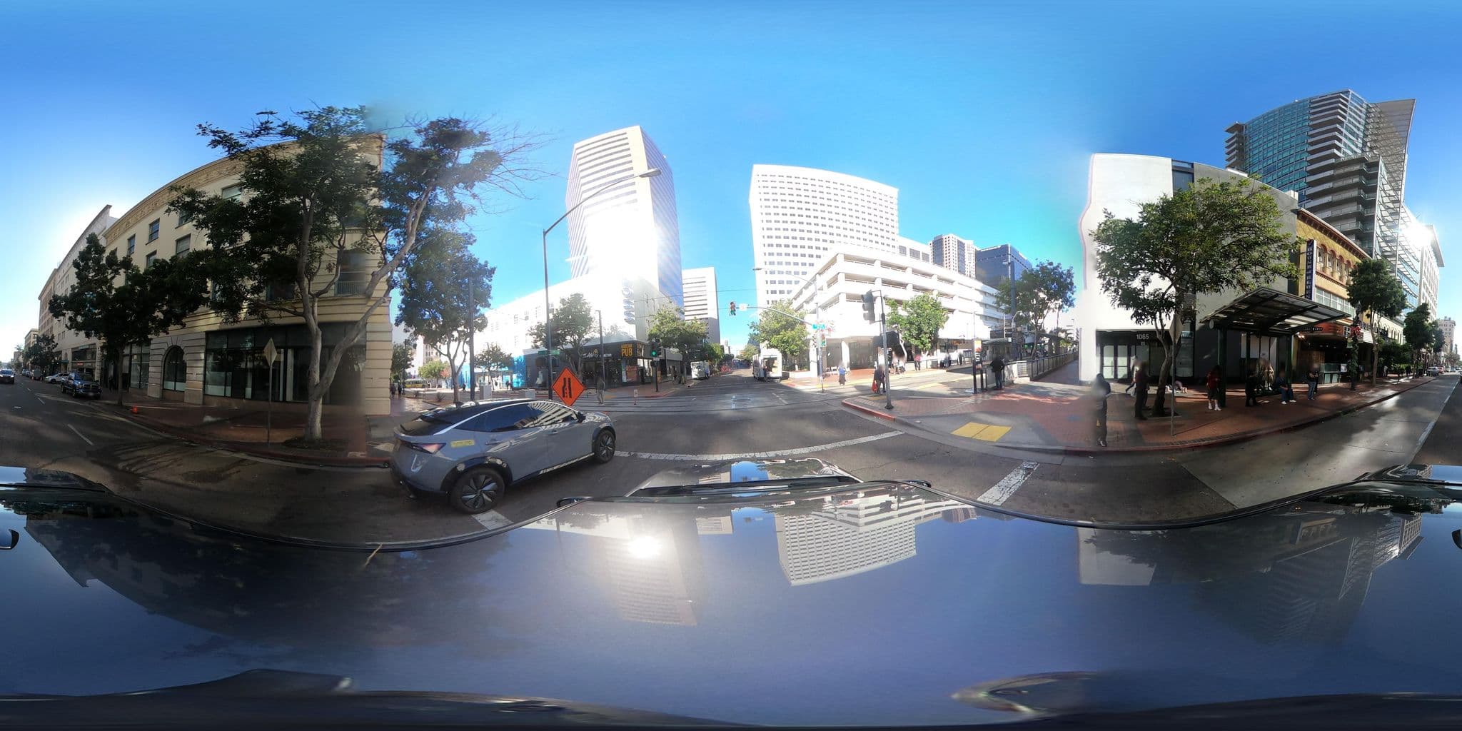 Street view near SummerSalt Rooftop Pool & Lounge, San Diego — © GoProMAX3M (CC BY-SA · Mapillary)