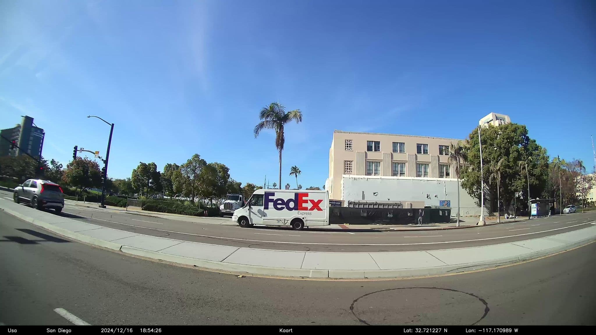 Street view near Hampton Inn Pool, San Diego — © GoProMAX3M (CC BY-SA · Mapillary)
