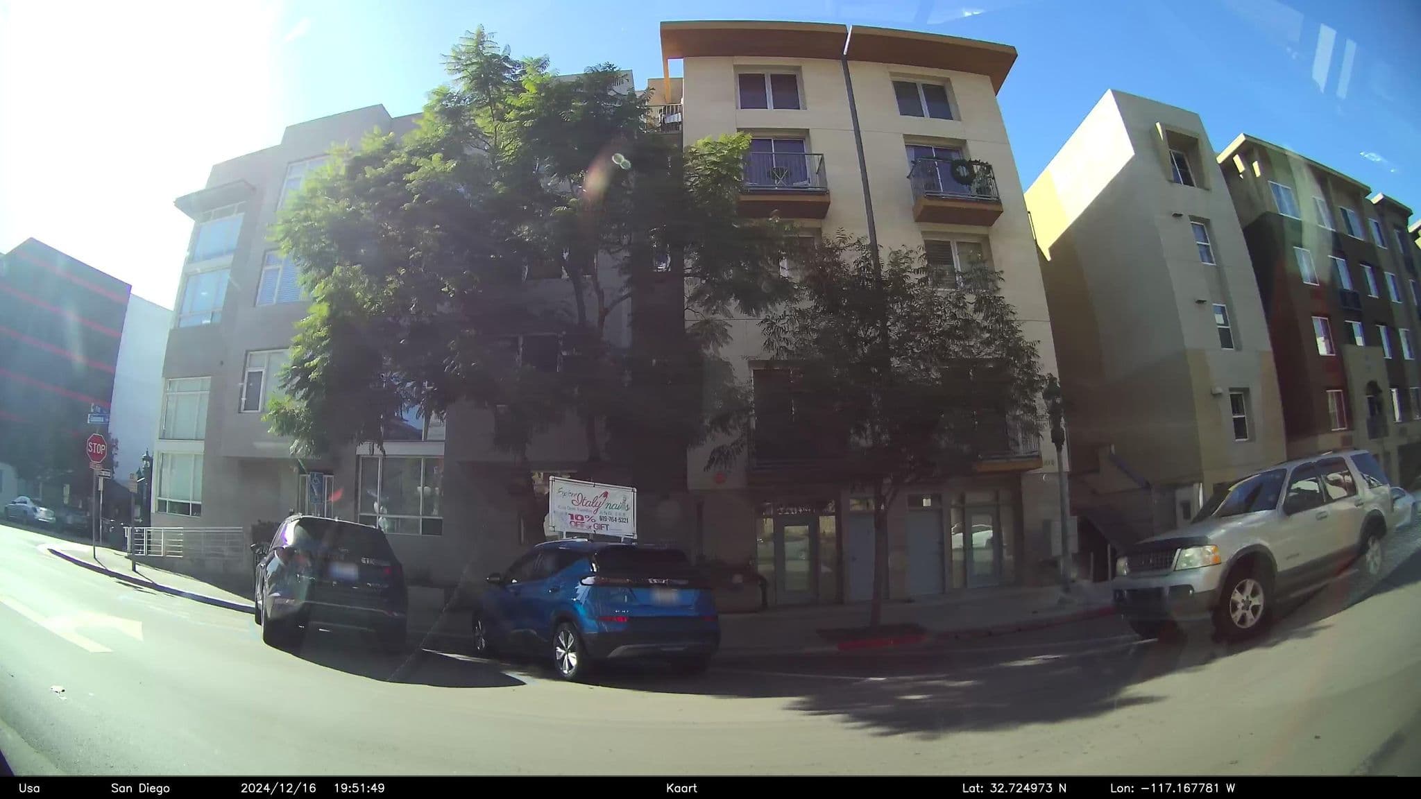 Street view near Porto Vista Hotel San Diego, San Diego — © GoProMAX3M (CC BY-SA · Mapillary)