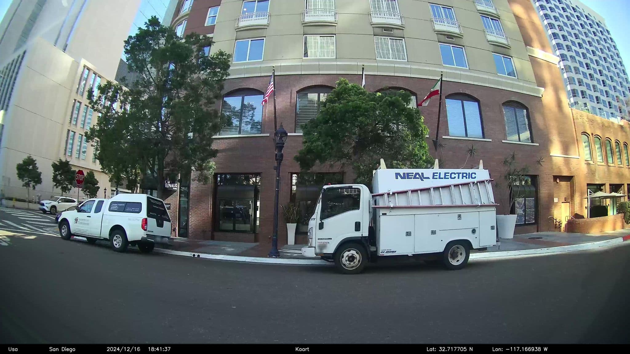 Street view near The Periwinkle Room @ The W, San Diego — © GoProMAX3M (CC BY-SA · Mapillary)
